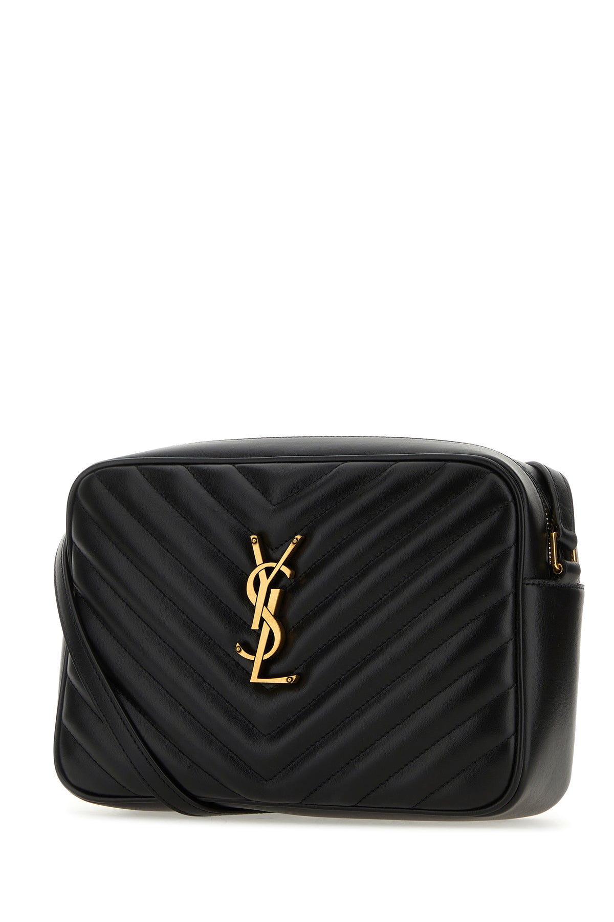 Saint Laurent/サンローラン｜ブラック レザー クロスボディー