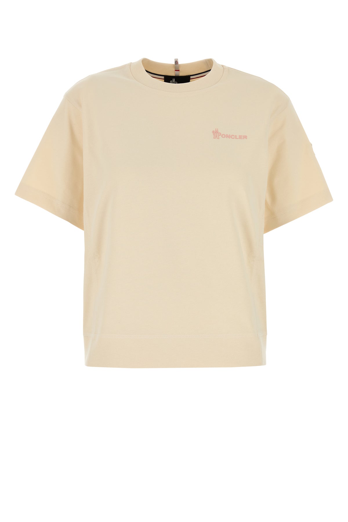クリーム コットン Tシャツ