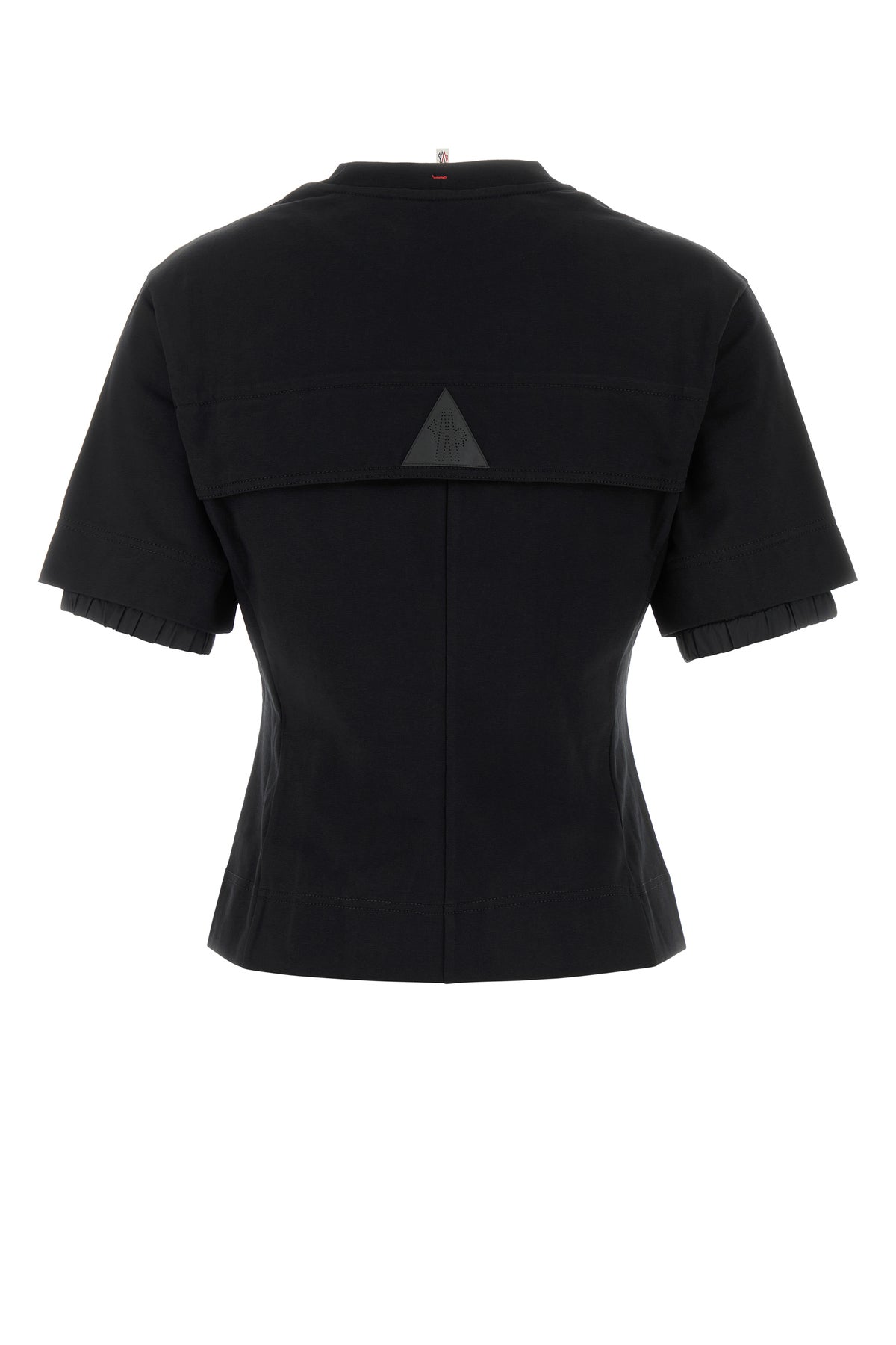 Tシャツ・カットソー MONCLER BLACK STRETCH COTTON T-SHIRT Moncler/モンクレール｜ブラック ストレッチ コットン Tシャツ
