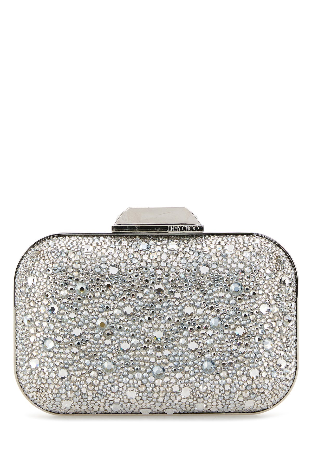 JIMMY CHOO Cloud クリスタル サテン クラッチバッグ Jimmy Choo/ジミーチュウ|エンブリッシュ ファブリック
