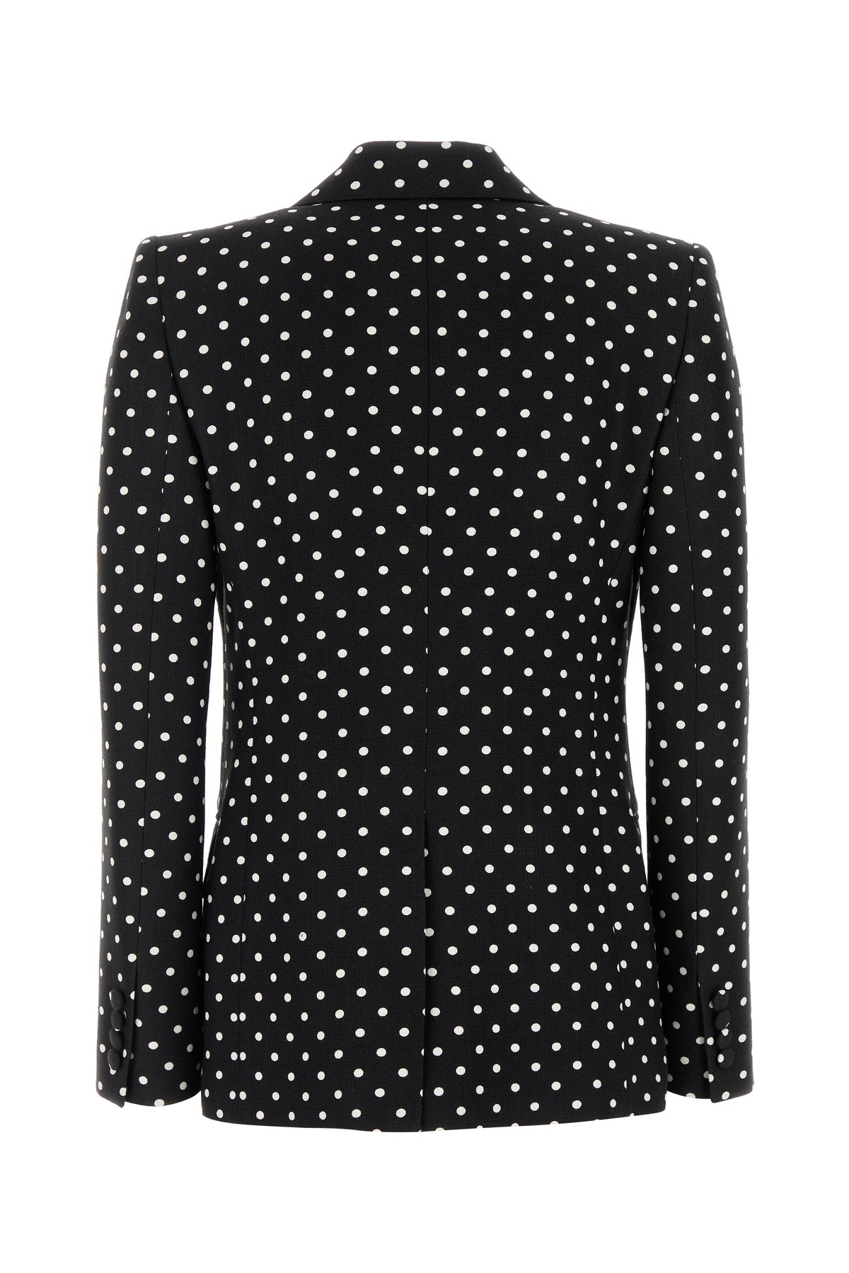 【VALENTINO】Printed Supergran Blazer ブラック Supergran Jacket In Plusdepois Print for Woman in Birch