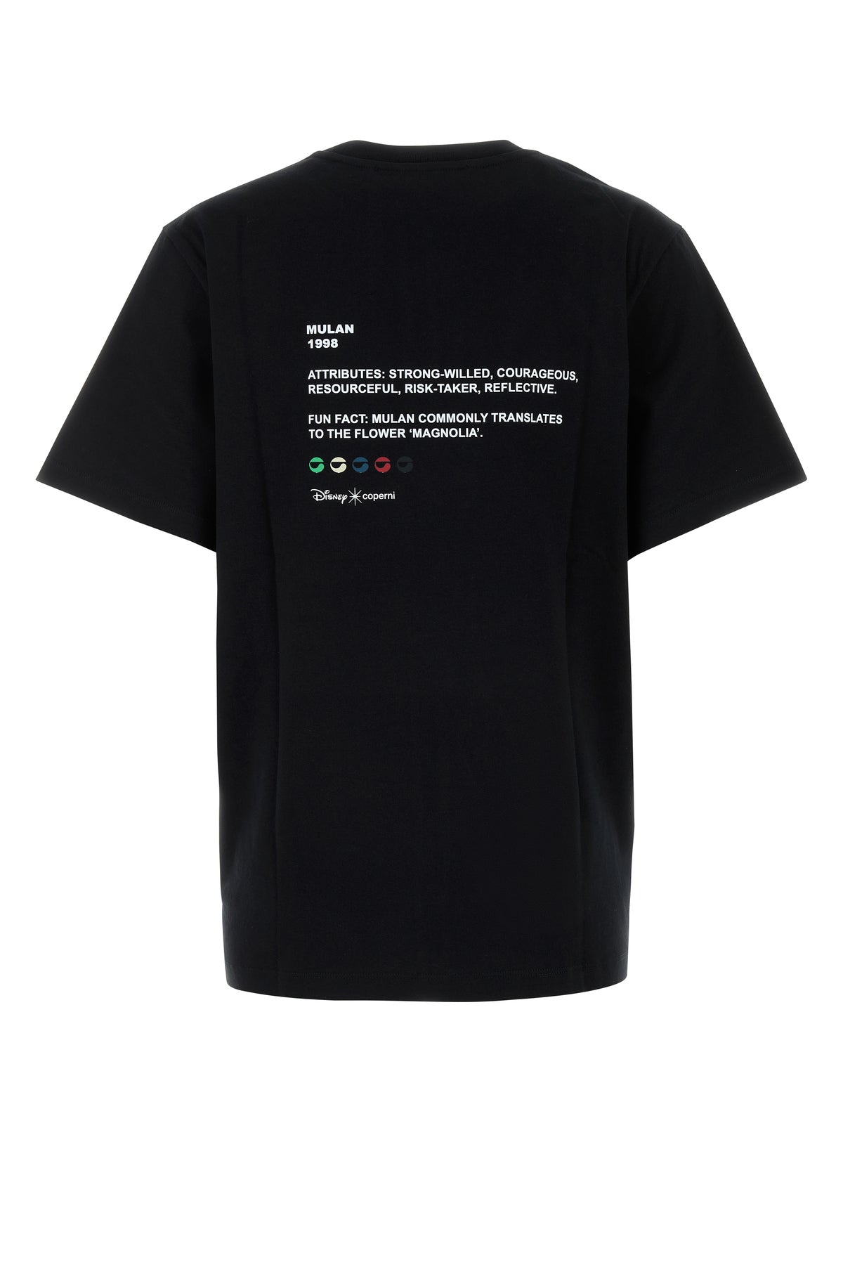 ブラック コットン ディズニー Tシャツ