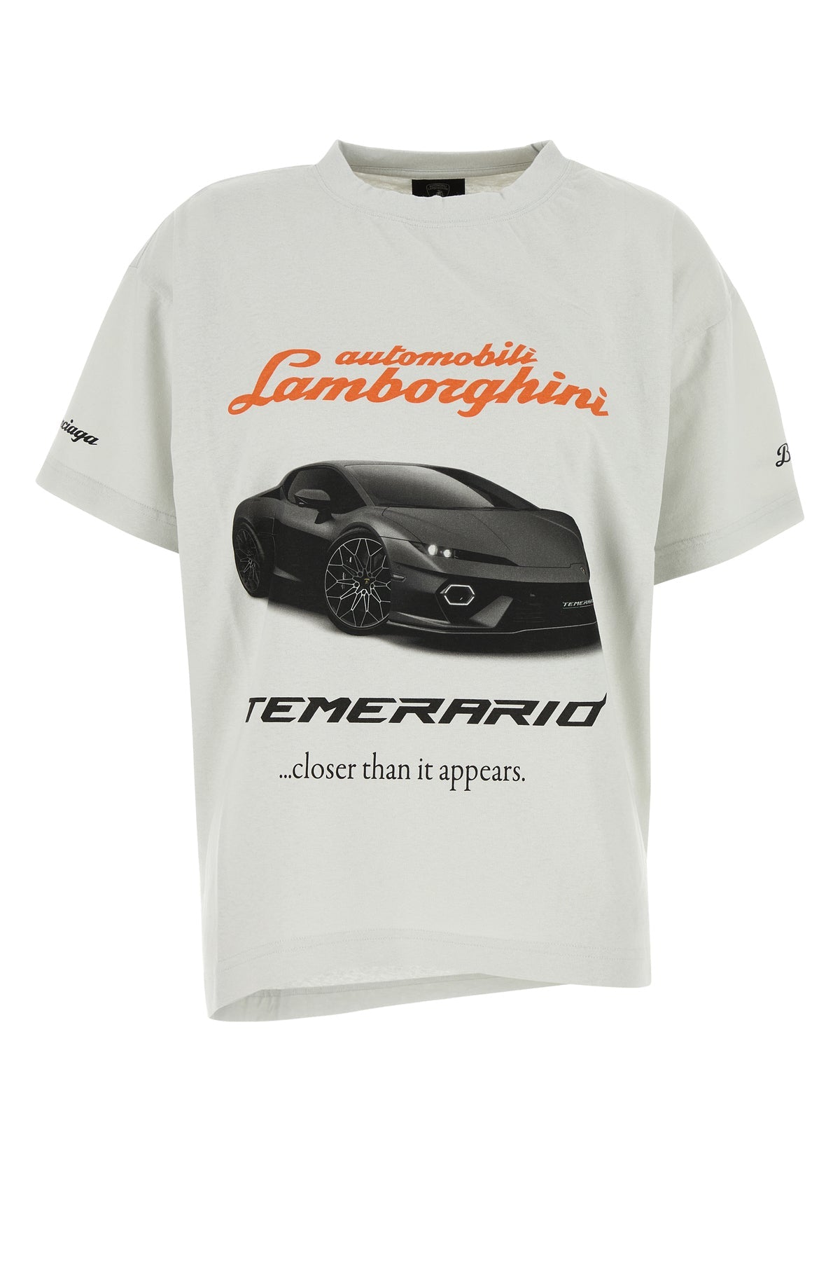 ライト グレー コットン バレンシアガ オーバーサイズ Tシャツ