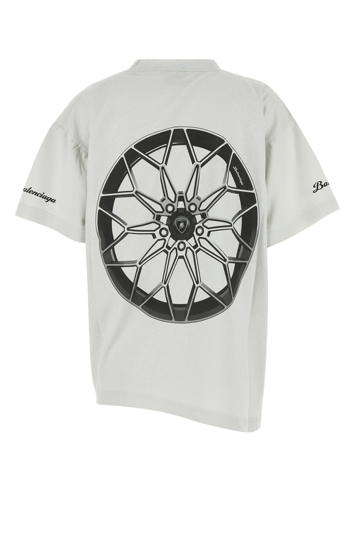 ライト グレー コットン バレンシアガ オーバーサイズ Tシャツ
