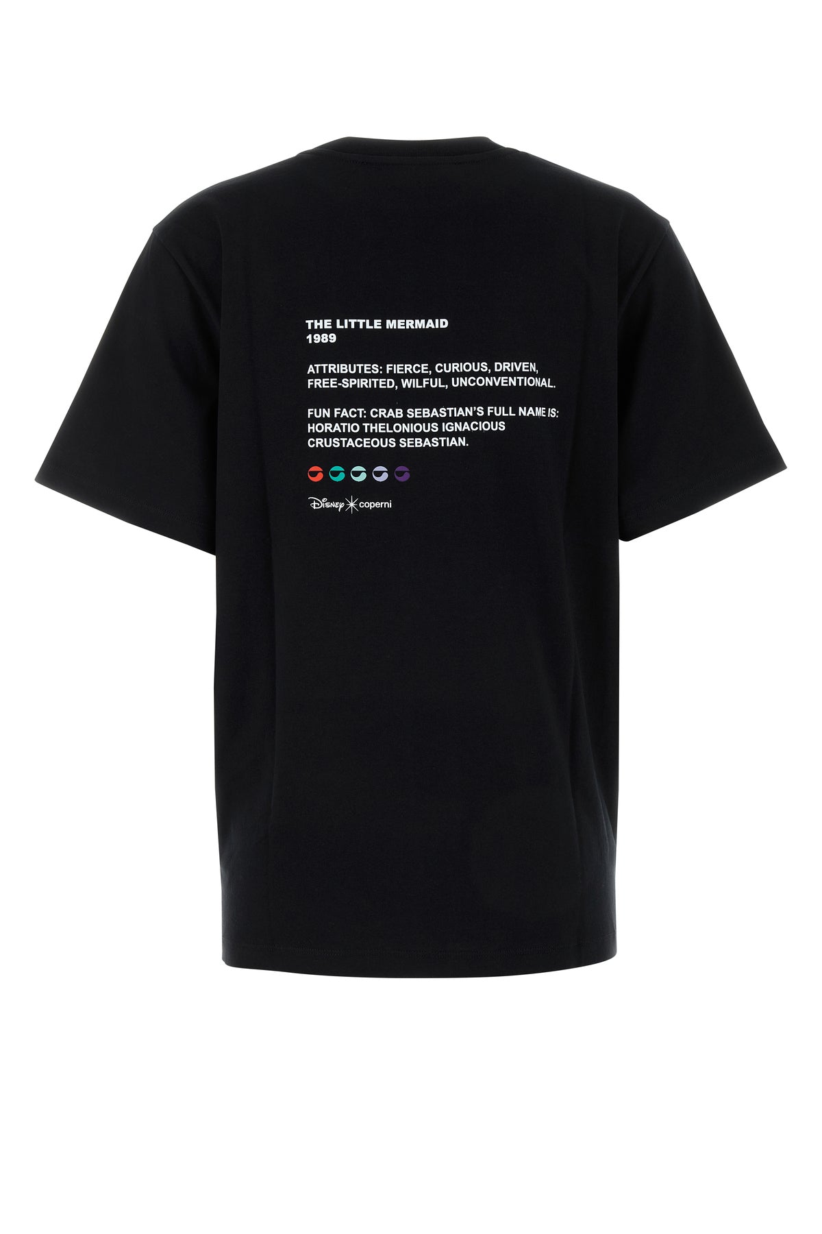 ブラック コットン ディズニー Tシャツ