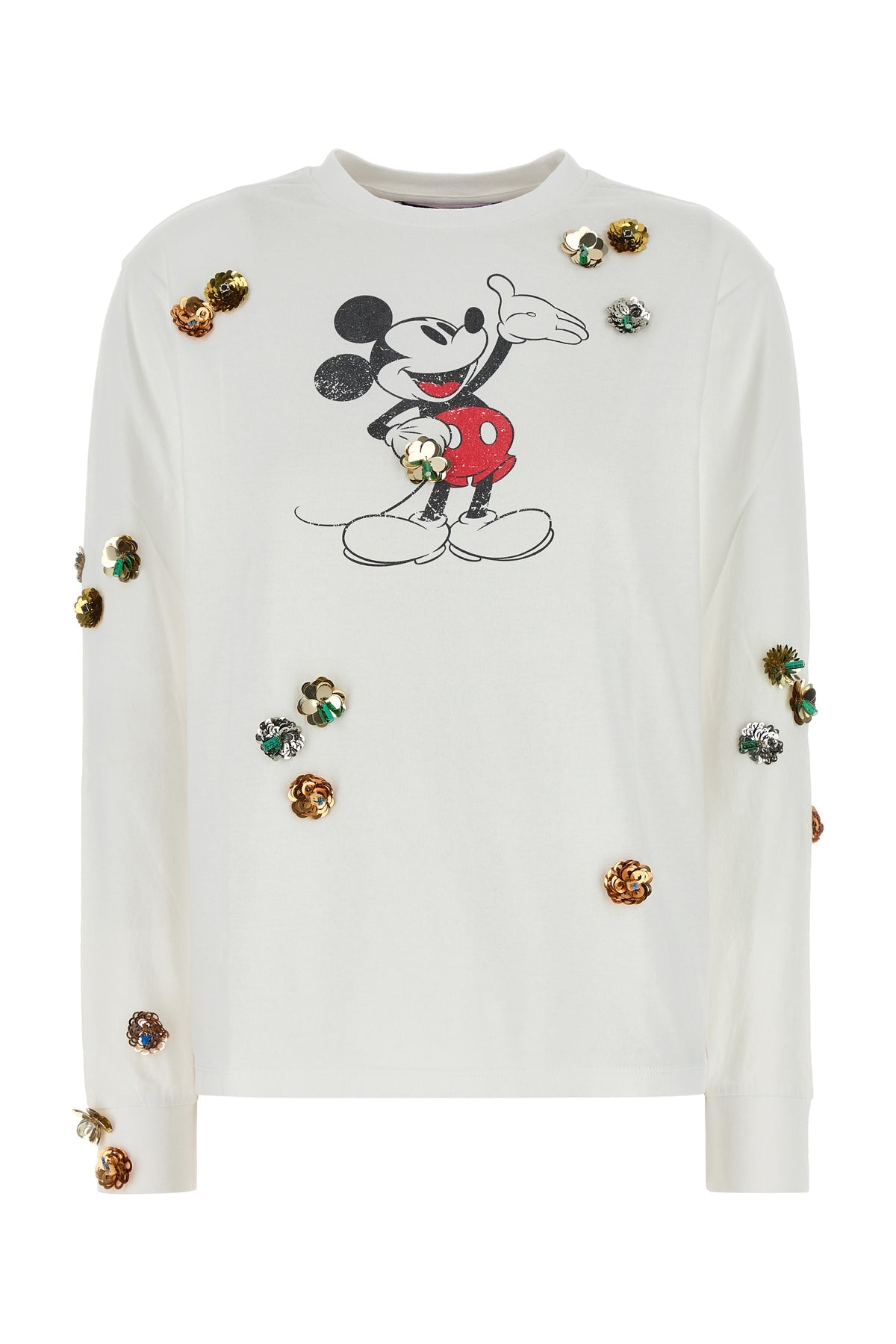 ホワイト コットン ディズニー Tシャツ