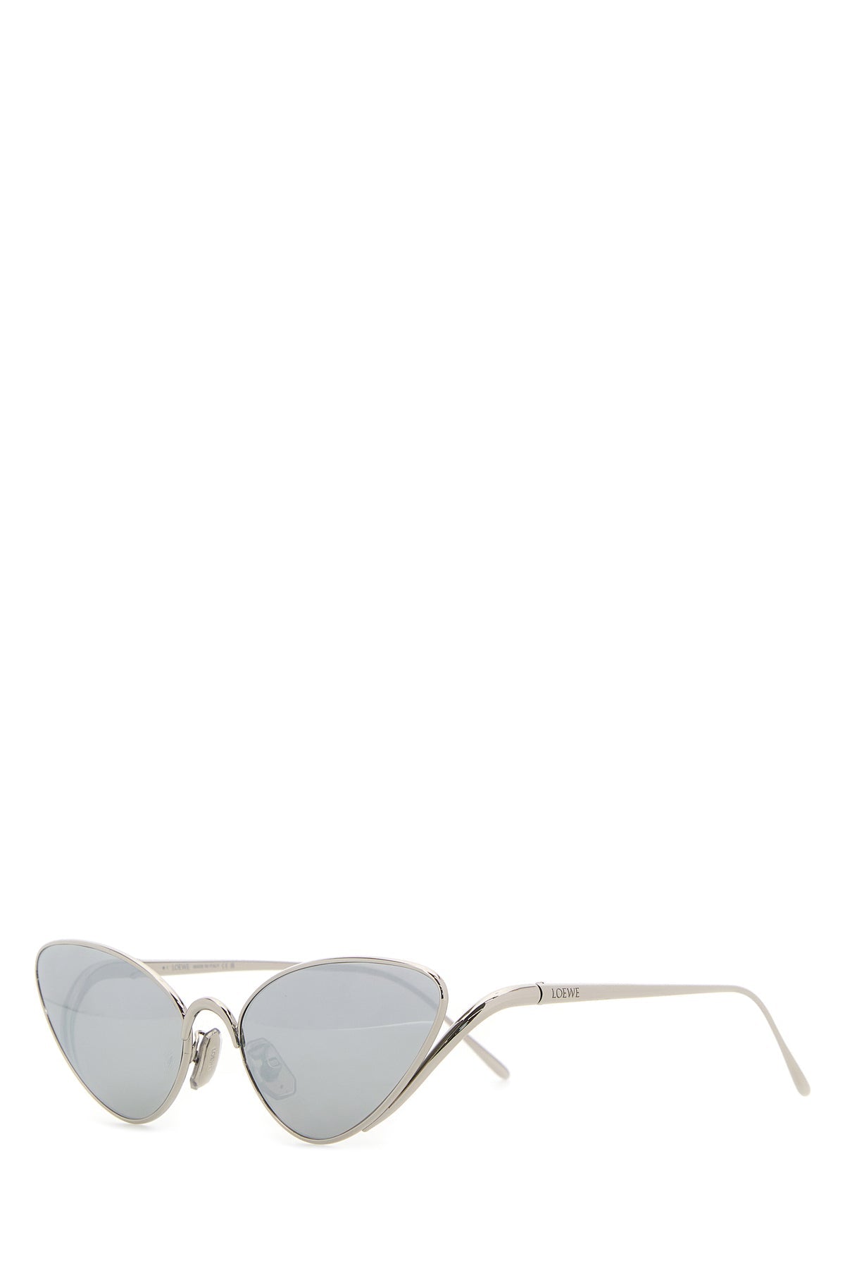 【関税込み】LOEWE シルバー Signature メタル サングラス Loewe/ロエベ｜シルバー メタル サングラス