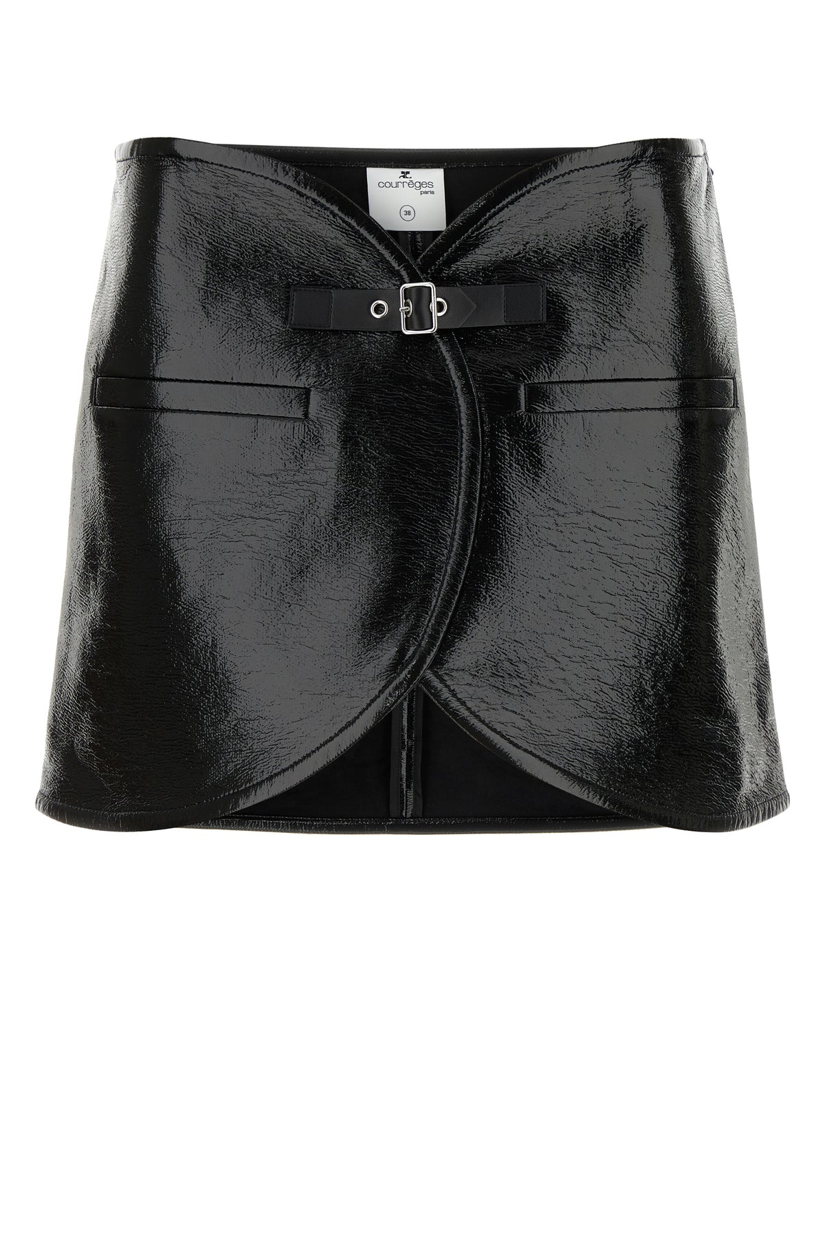 COURREGES＞＞＞ビニールミニスカート Courreges クレージュ ミニスカート REEDITION VINYL