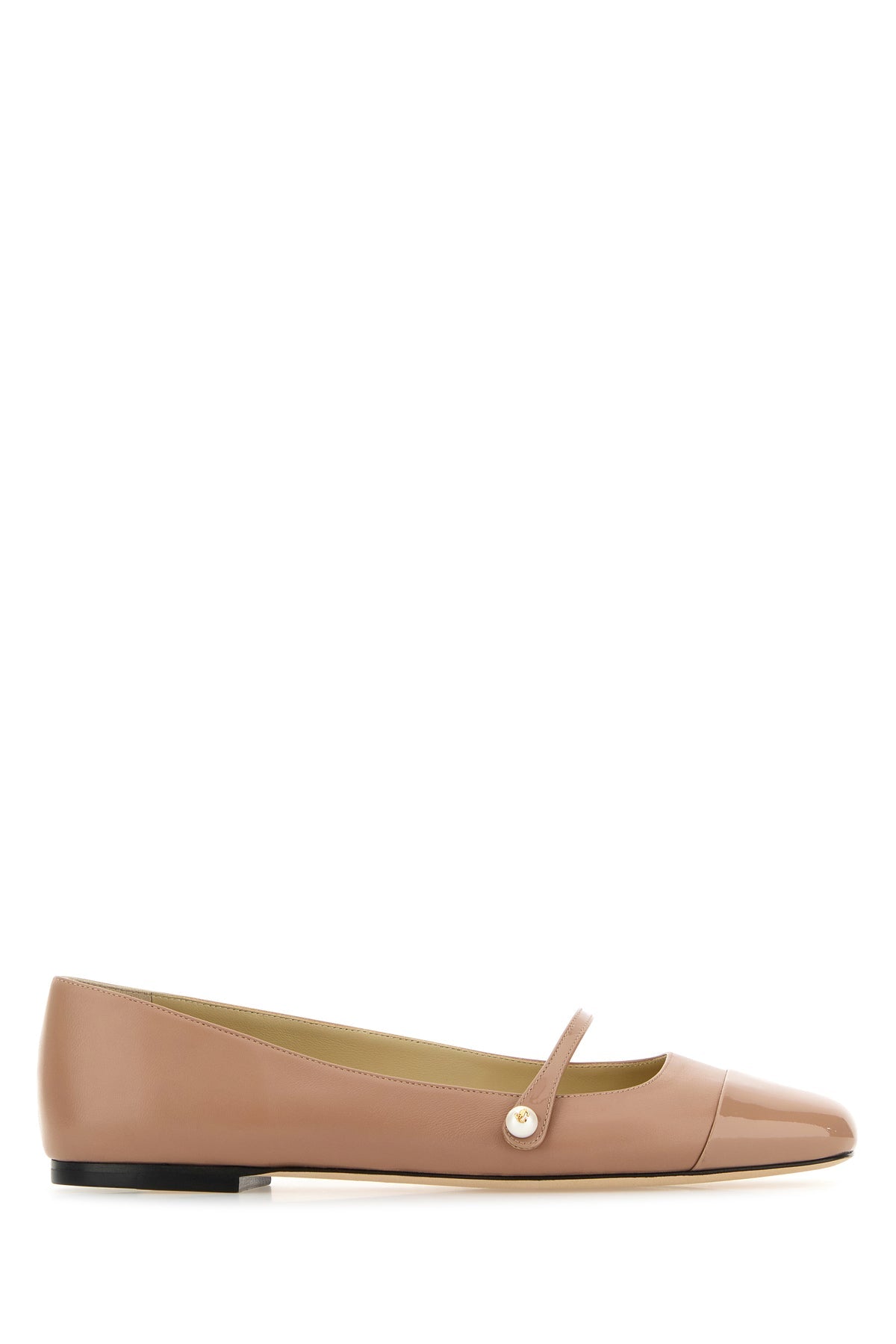 Jimmy Choo/ジミーチュウ｜スキン ピンク ナッパ レザー バレリーナ