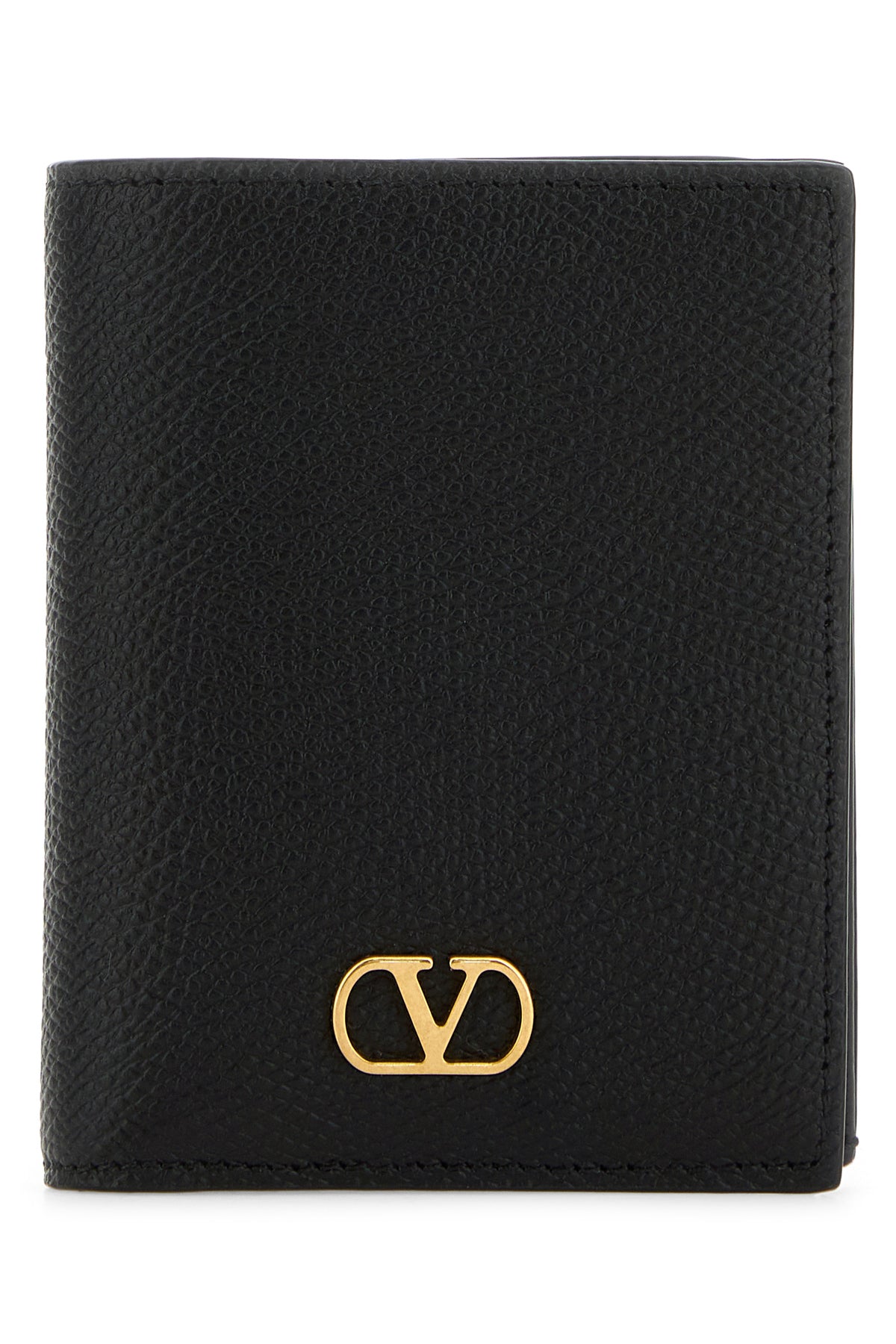 ヴァレンティノ★Vロゴ レザーウォレット Valentino/ヴァレンティノ|ブラック レザー Vロゴ ウォレット