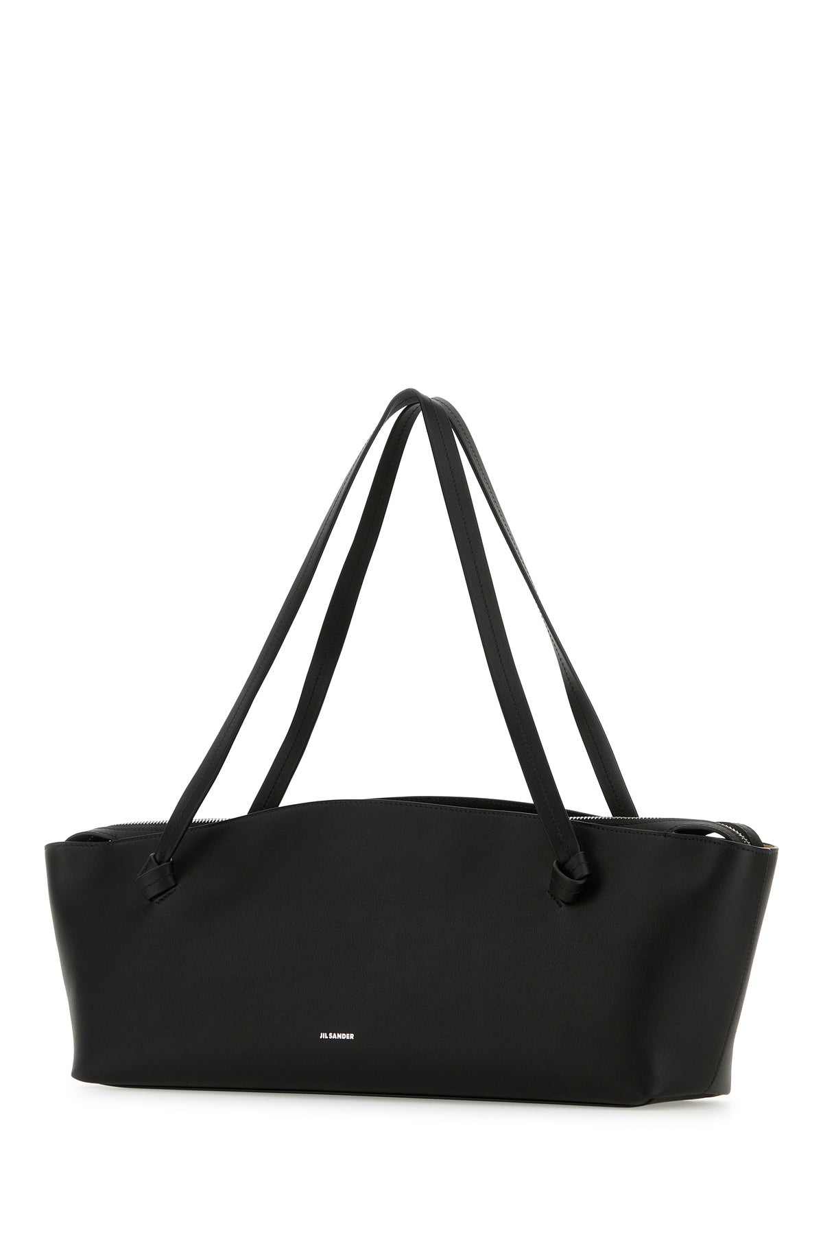 【Jil Sander】ノット レザー クロスボディバッグ ブラック Jil Sander/ジルサンダー｜ブラック レザー ノット ショルダー