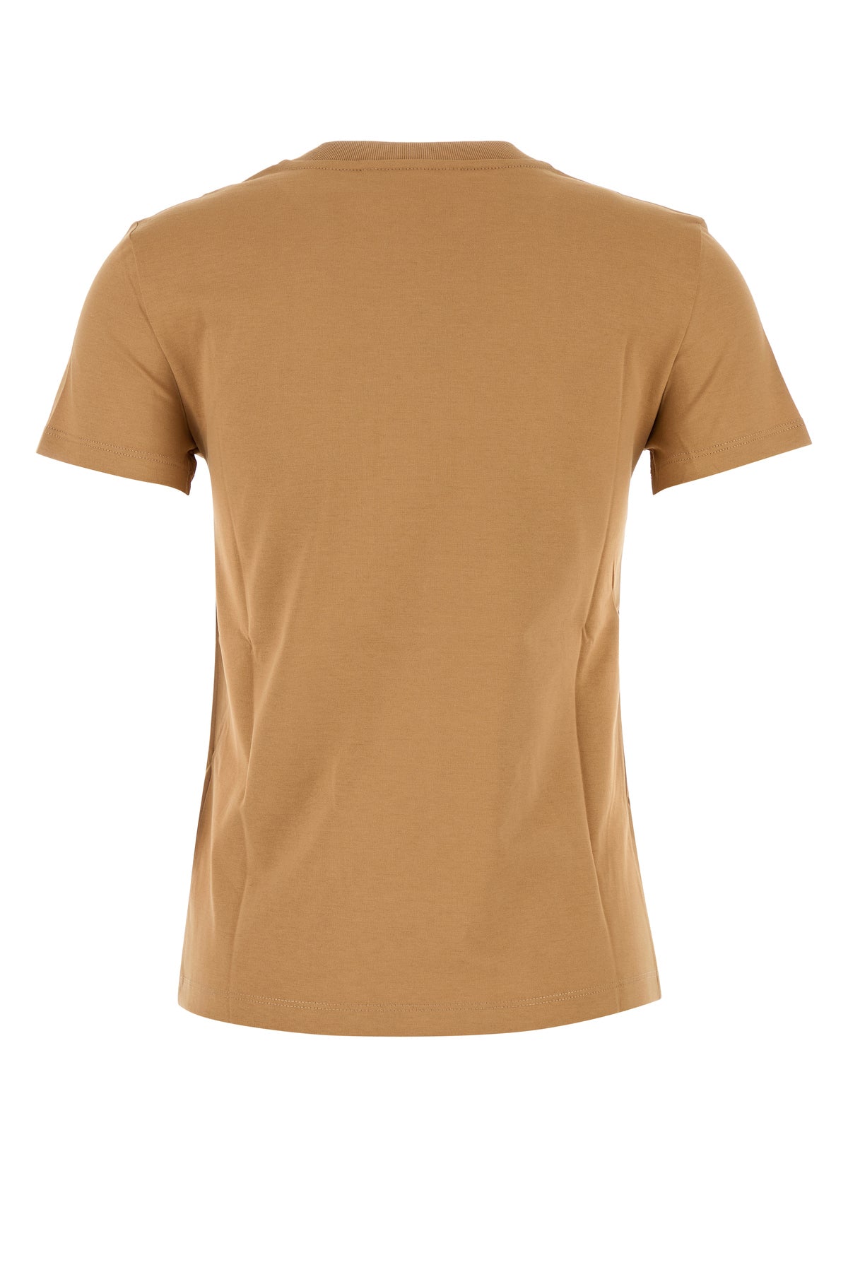 キャメル コットン Tシャツ