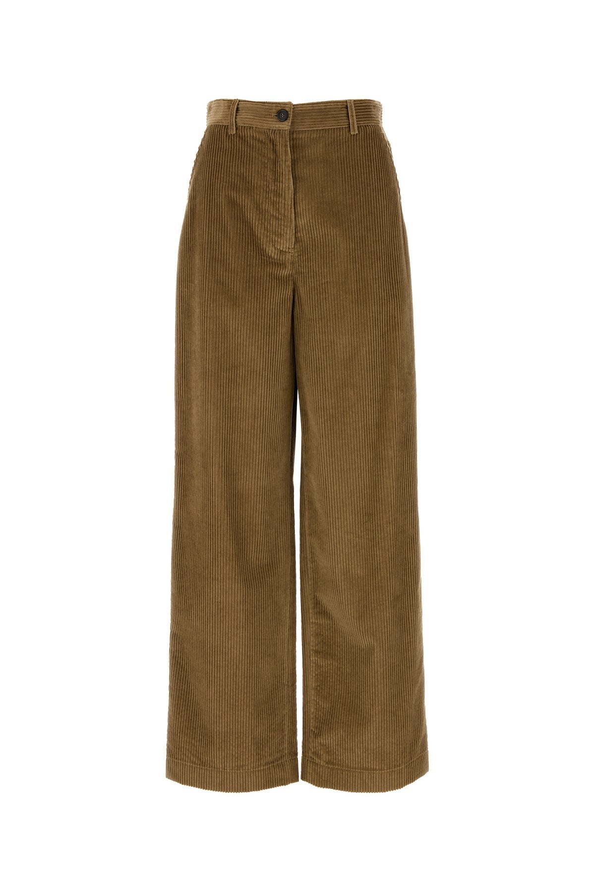 【関税&送料込】Miu Miu Camel Corduroy Pant Miu Miu/ミュウミュウ｜キャメル コーデュロイ パンツ