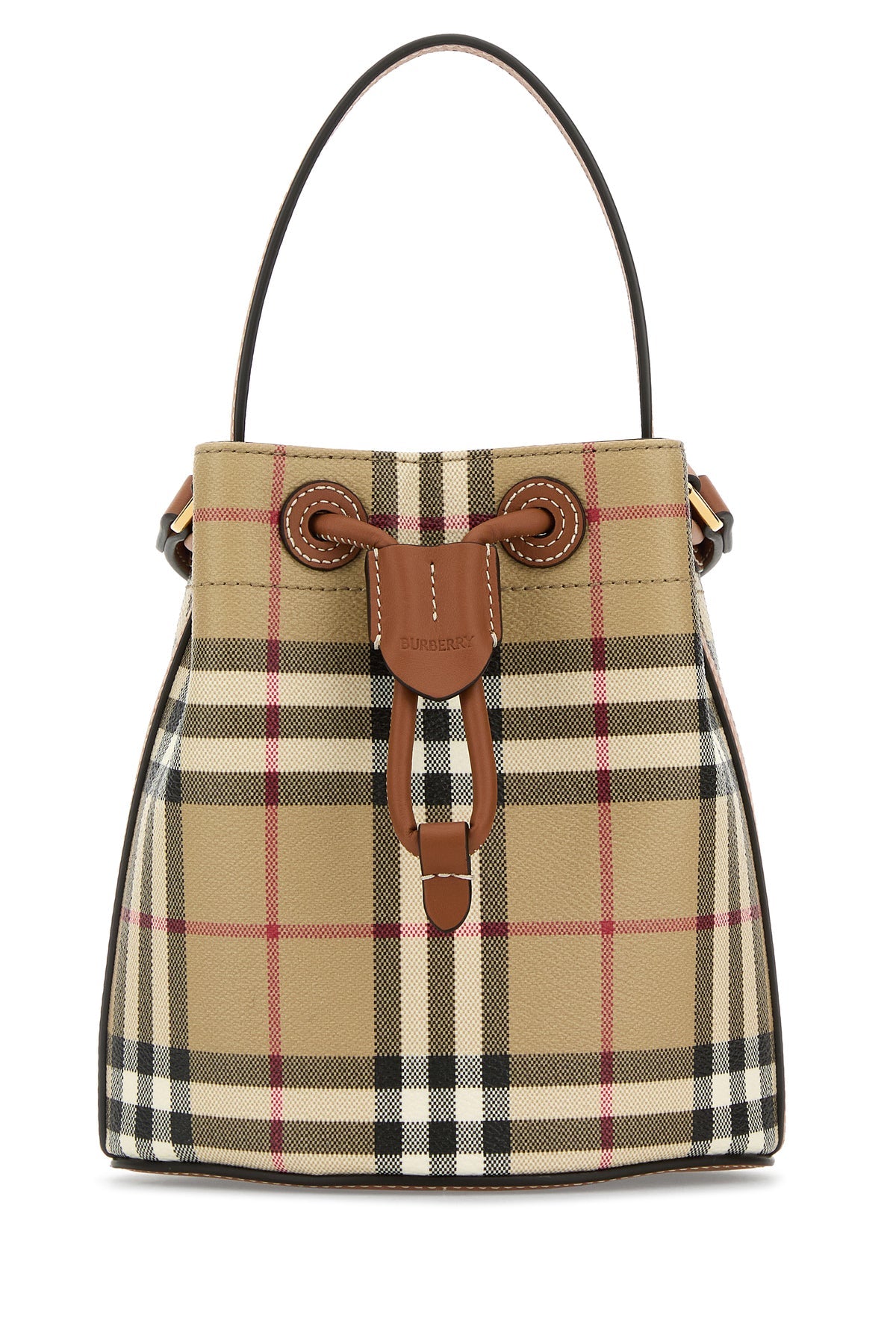 バーバリーチェックプリントバケットバッグ Burberry/バーバリー|プリント バケット バッグ