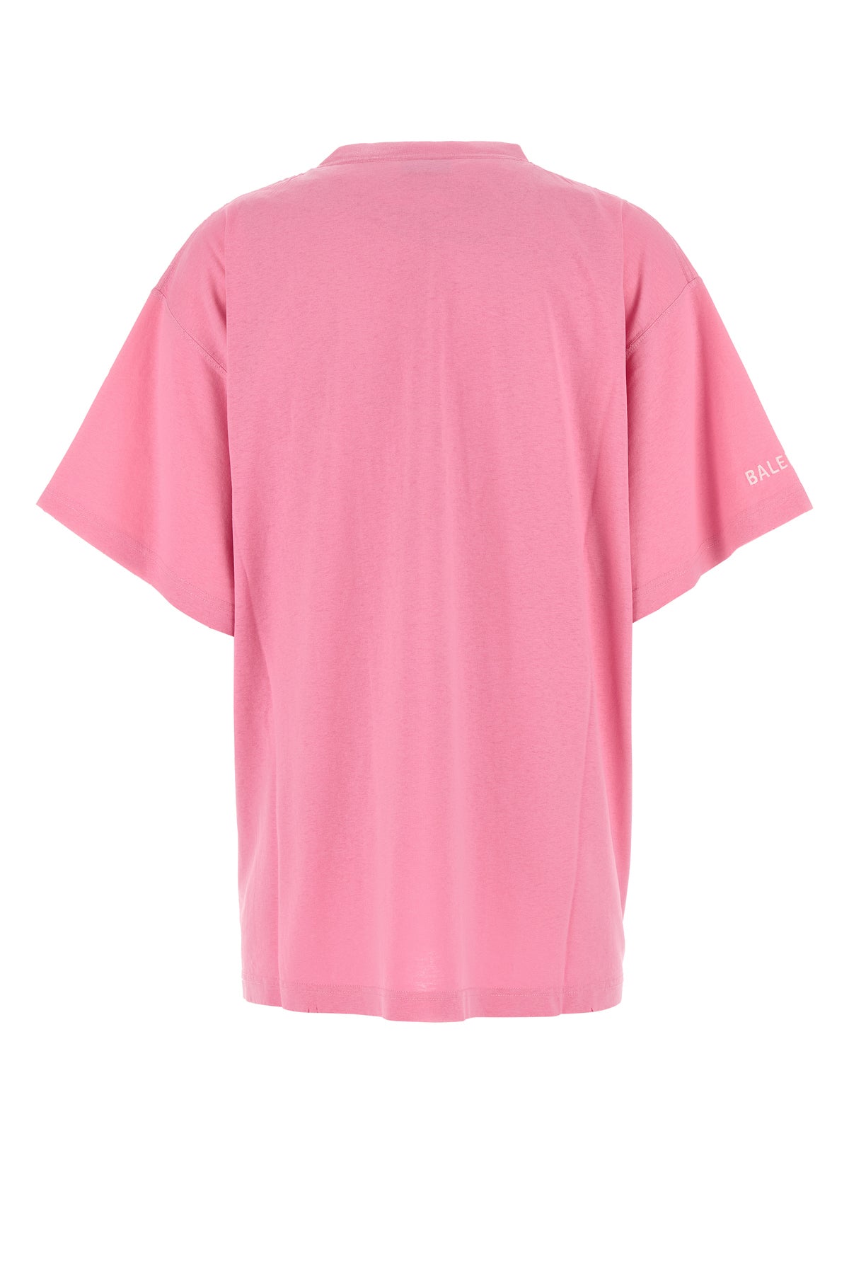 ピンク コットン オーバーサイズ Tシャツ