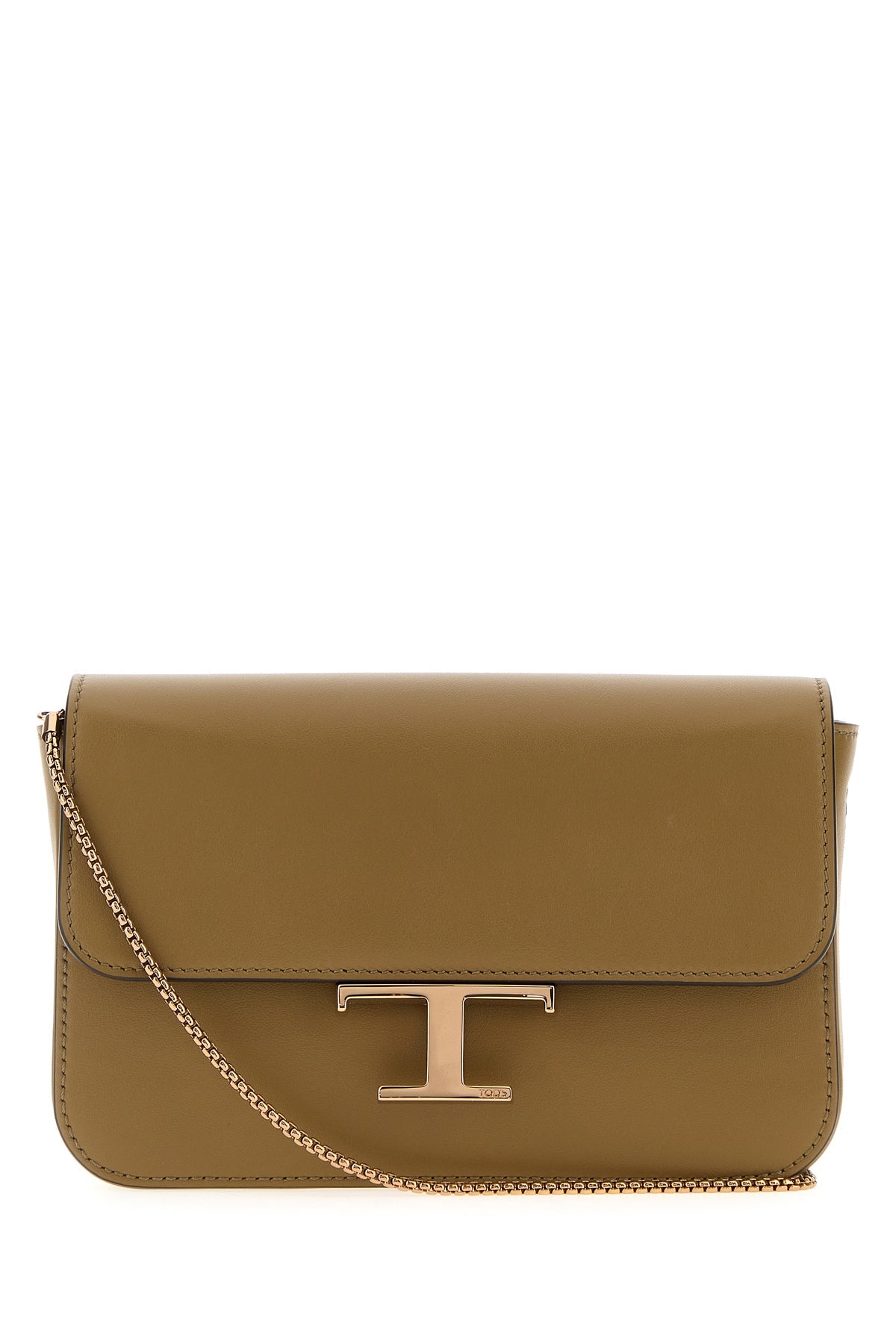 Tod's/トッズ｜オリーブ グリーン レザー マイクロ クロス