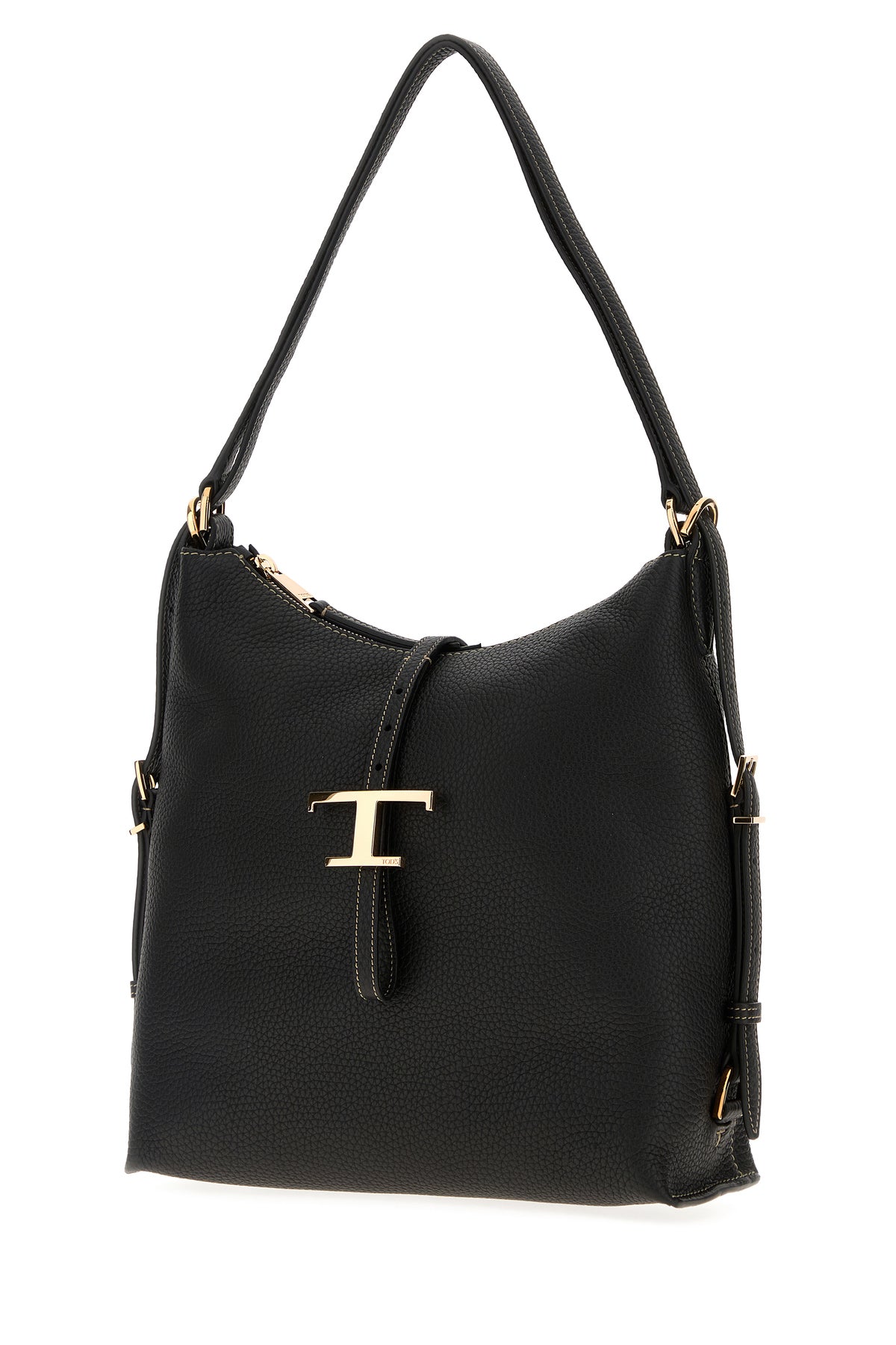 定価8.9万円 TOD'S トッズ 本革 レザーショルダーバッグ 関税込☆TOD'S☆T Timeless レザーバッグ マイクロ (TOD'S