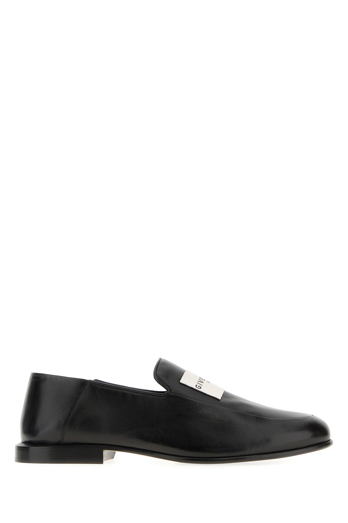 ジバンシィ レザーローファー ブラック Givenchy/ジバンシィ|ブラック レザー レーベル ローファー