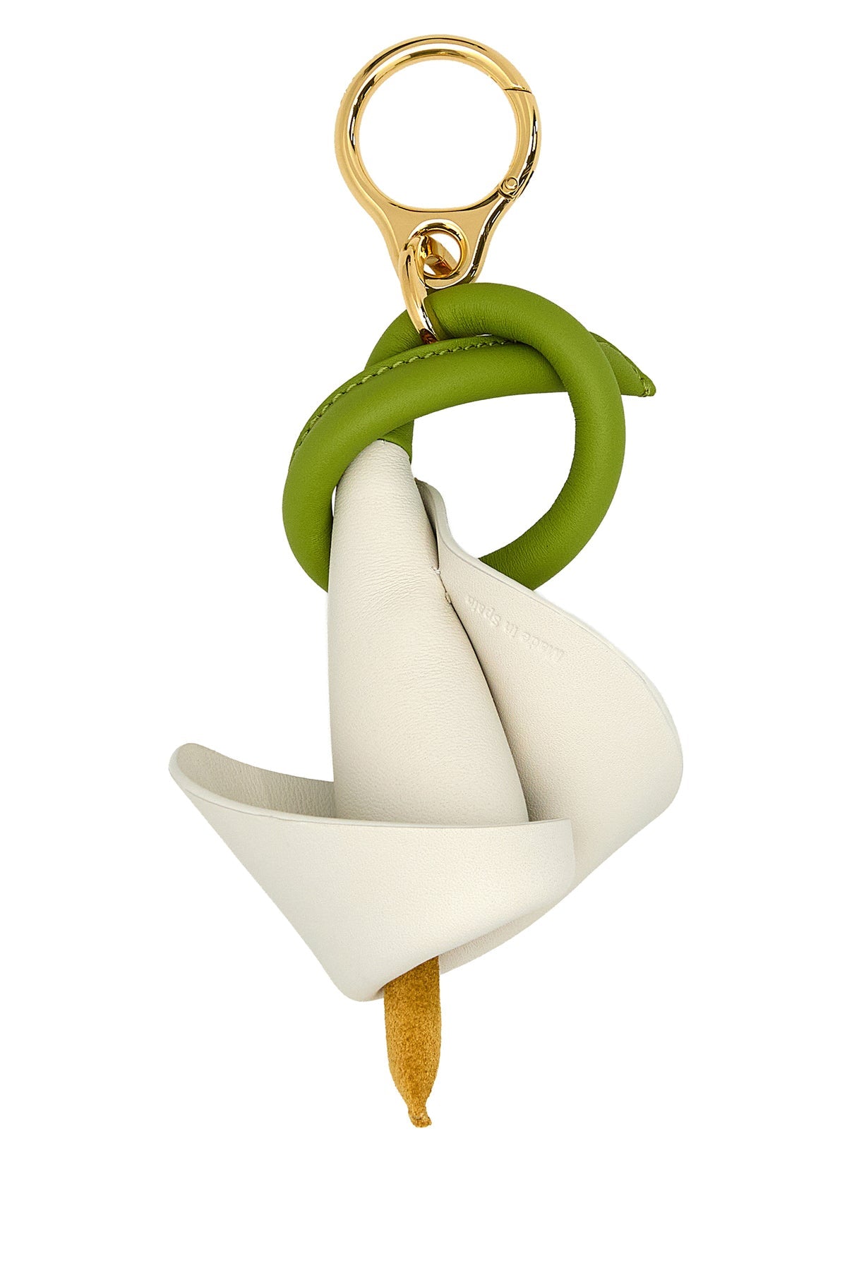 マルチカラー レザー キー リング