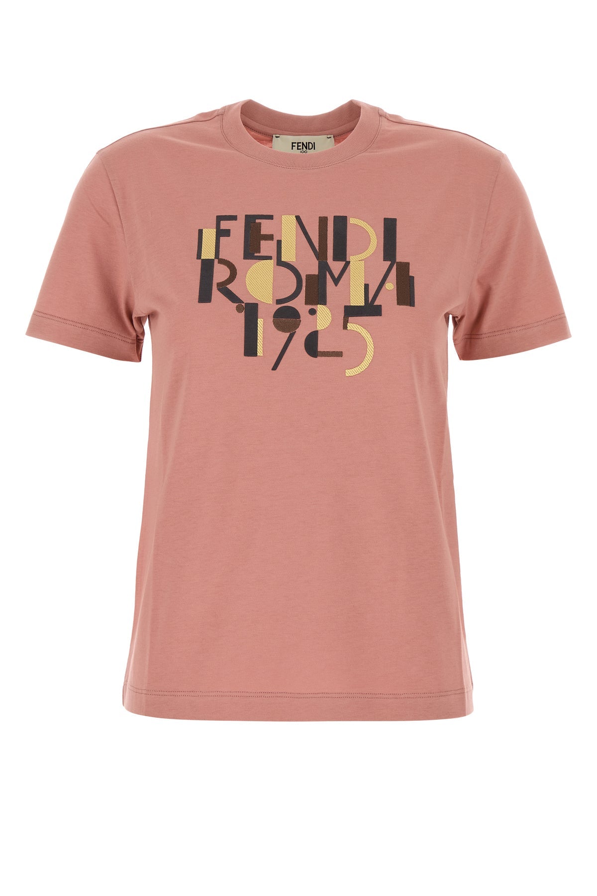 ダーク ピンク コットン Tシャツ