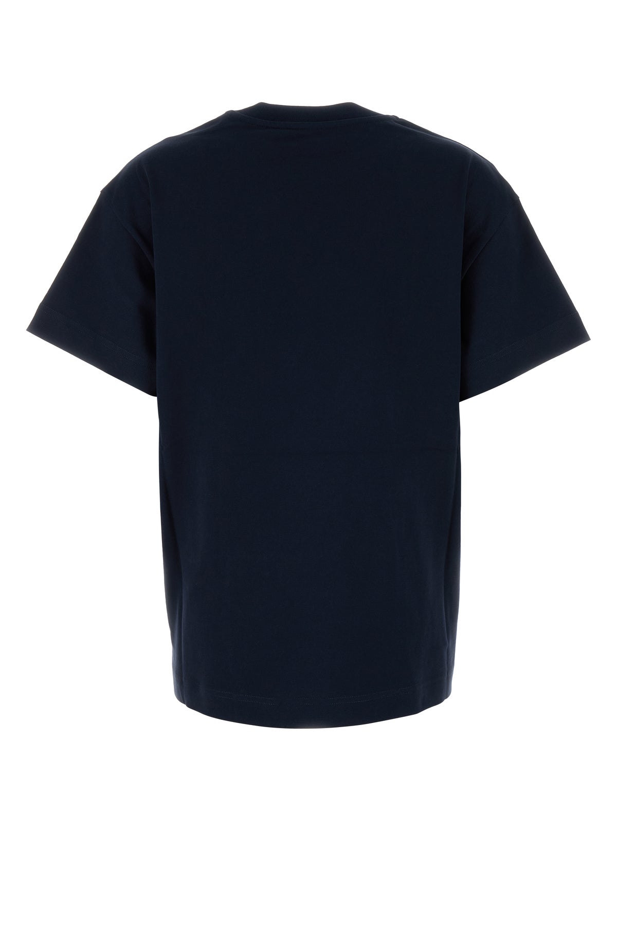 ネイビー ブルー コットン オーバーサイズ Tシャツ