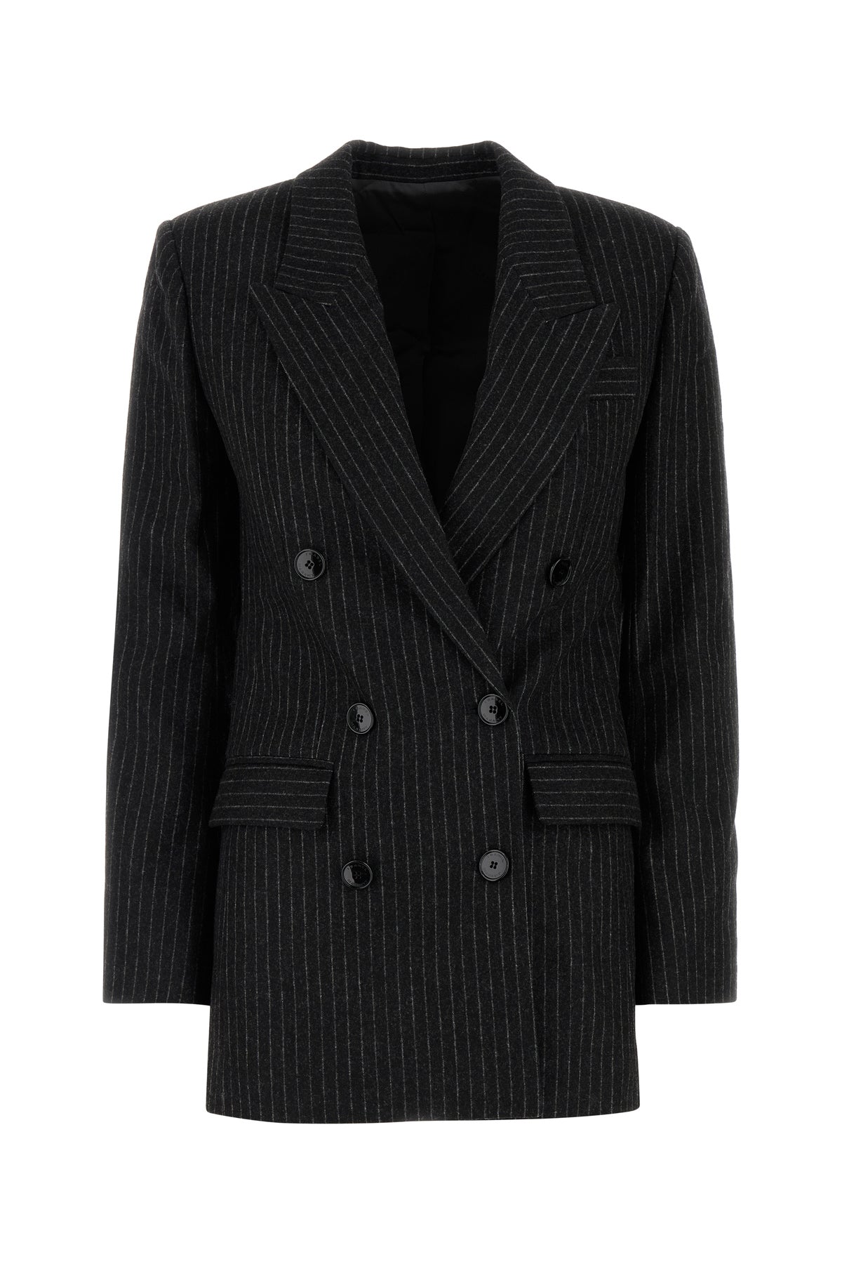 【Isabel Marant】 Dylanyパッドコットンブレンドジャケット ISABEL MARANT Dylany double-breasted padded cotton-blend