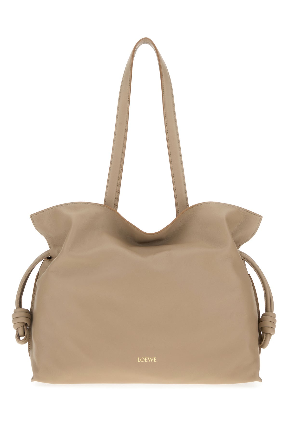 ナッパ レザー ラージ ショルダー バッグ