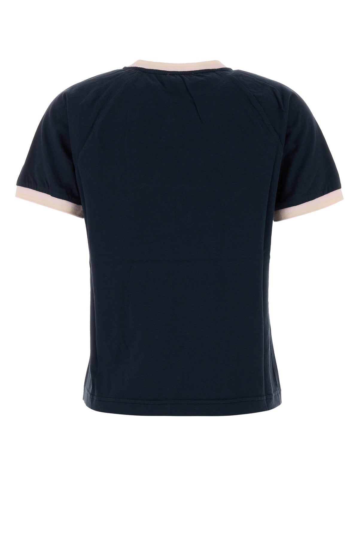 ダーク ブルー コットン Tシャツ