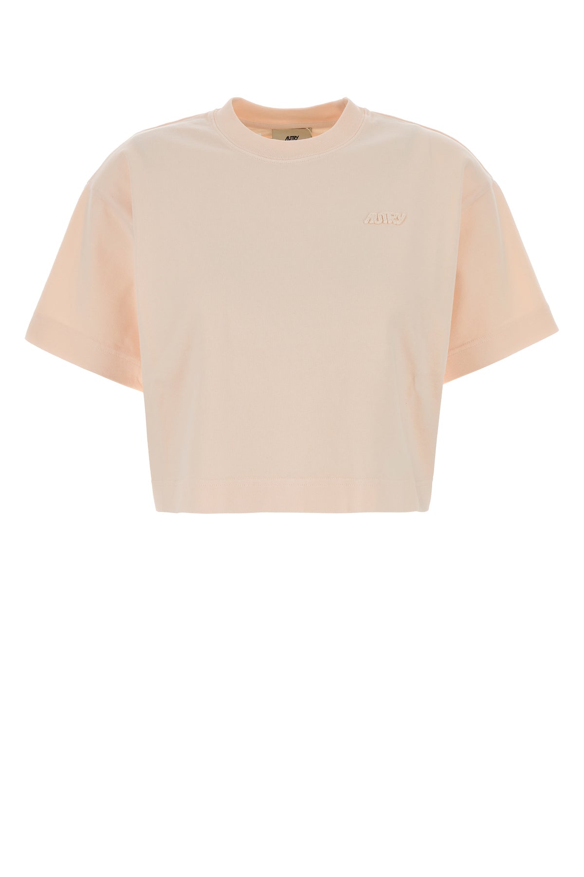 パステル ピンク コットン Tシャツ