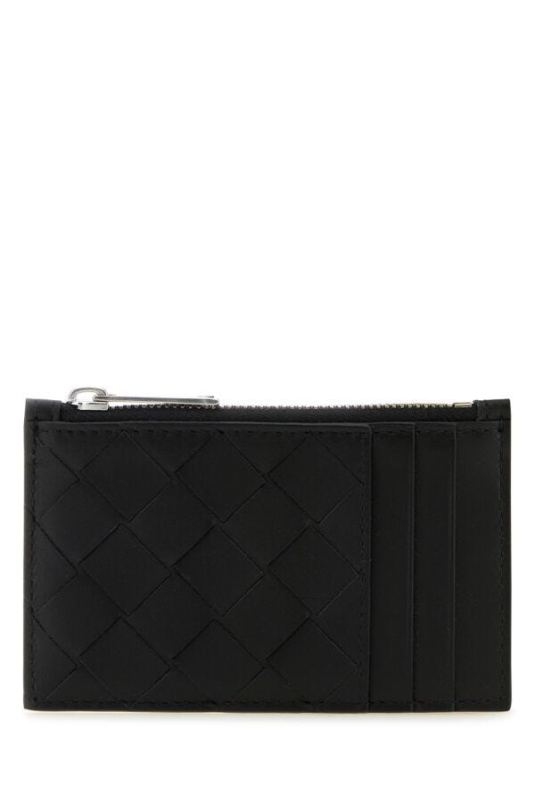 Bottega Veneta/ボッテガヴェネタ｜ブラック レザー カード ホルダー