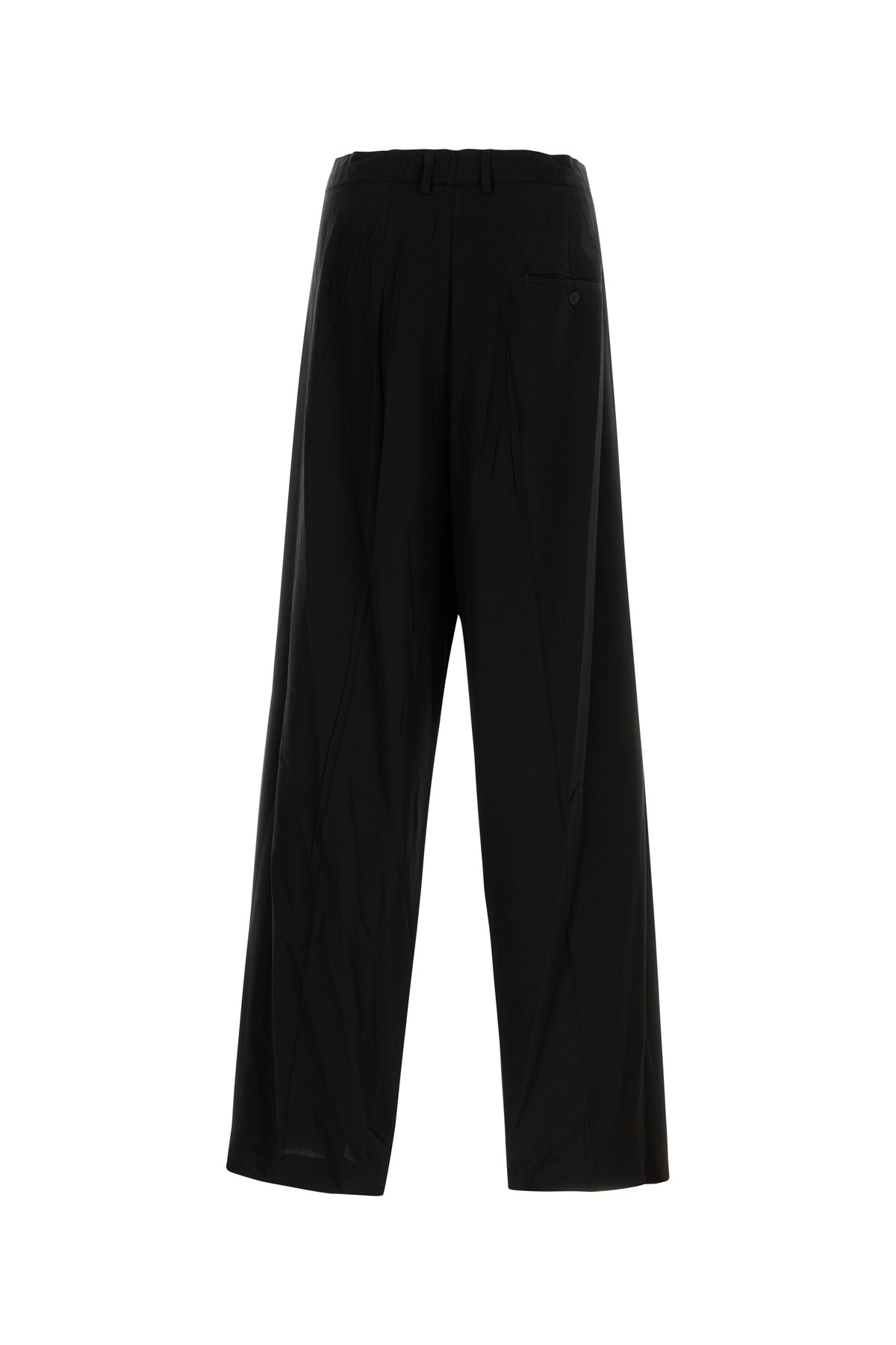 レア品　80's　BALENCIAGA　黒 プリーツ スラックス レア品 80's BALENCIAGA 黒 プリーツ スラックス
