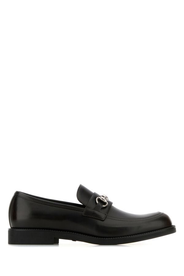 GUCCI グッチ ブラックレザー ローファー Gucci/グッチ｜ブラック レザー ローファー
