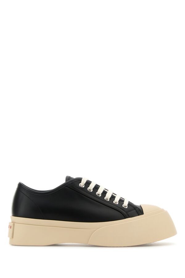 Marni/マルニ|ブラック レザー スニーカー Marni/マルニ|ブラック レザー スニーカー
