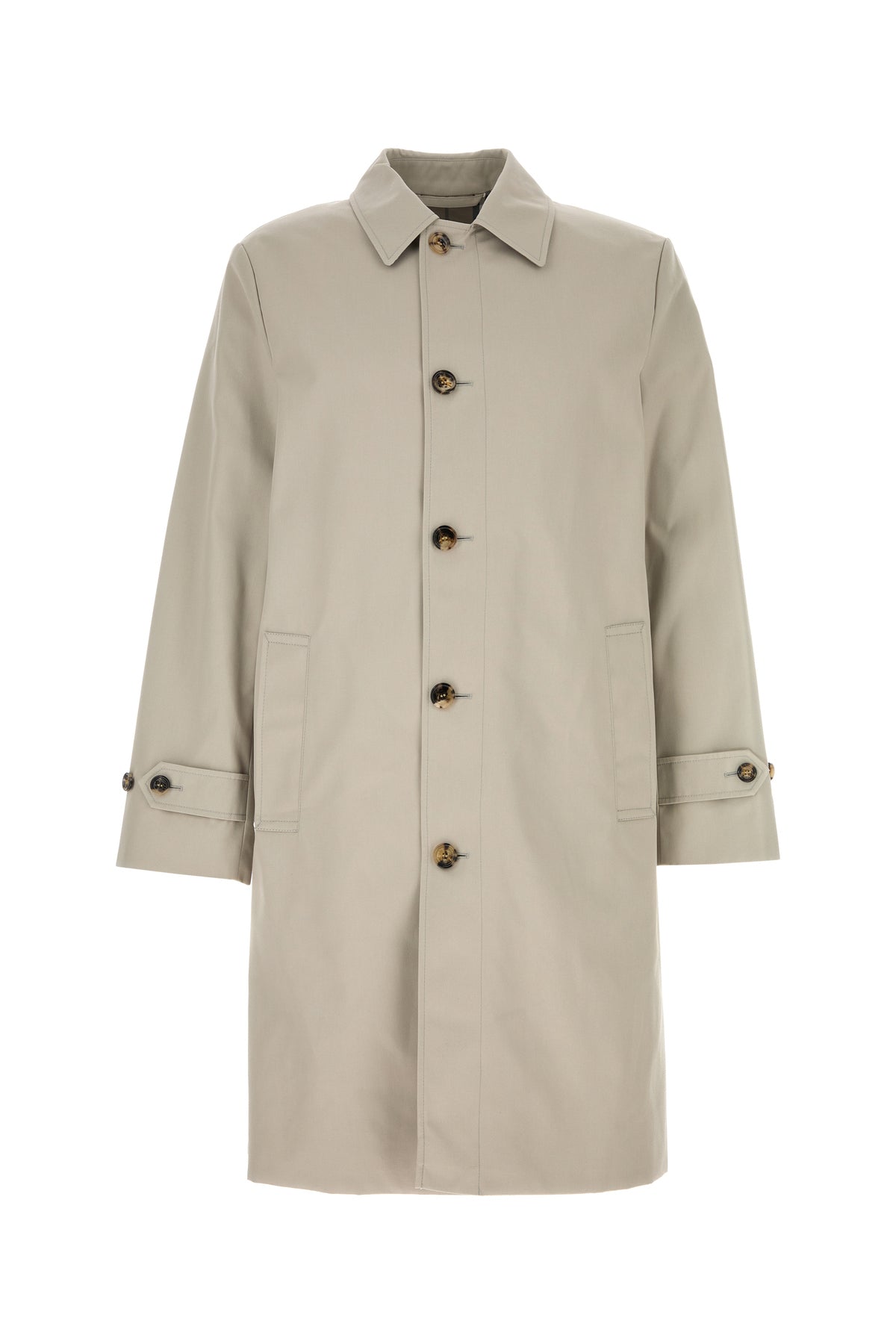 BURBERRY トレンチコート グレー Burberry/バーバリー｜グレー ブレンド トレンチ コート
