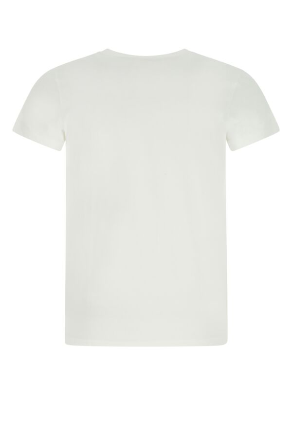 ホワイト コットン Tシャツ