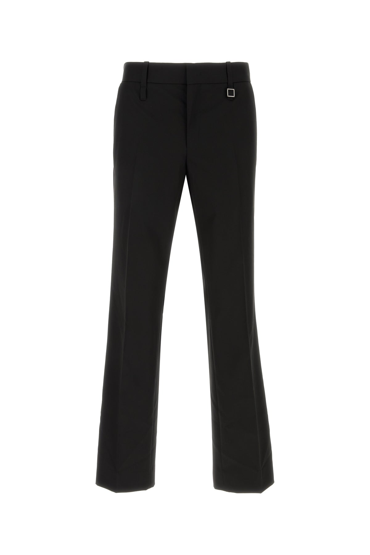 ・WOOYOUNGMI wool trousers ウーヨンミ　ウール Black Wool Straight Trousers by WOOYOUNGMI on Sale