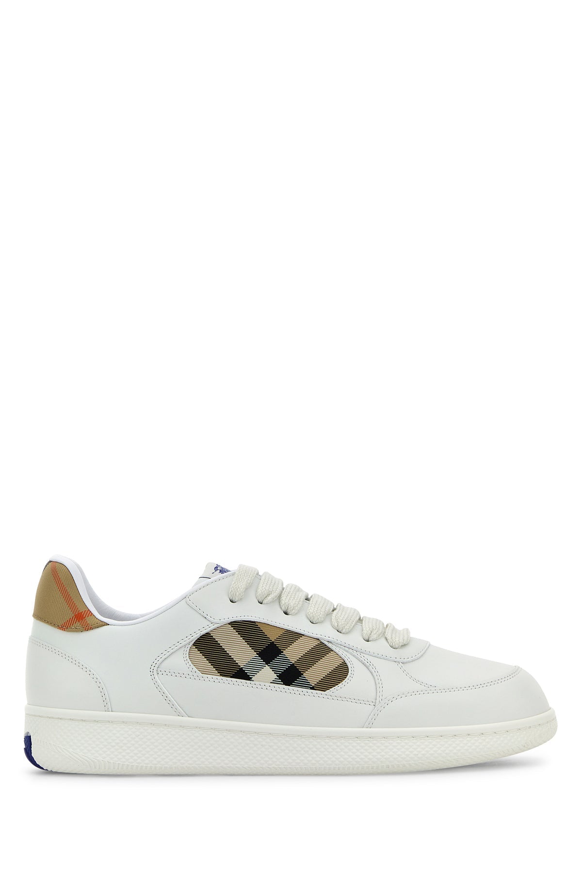 Burberry/バーバリー｜ホワイト レザー スニーカー