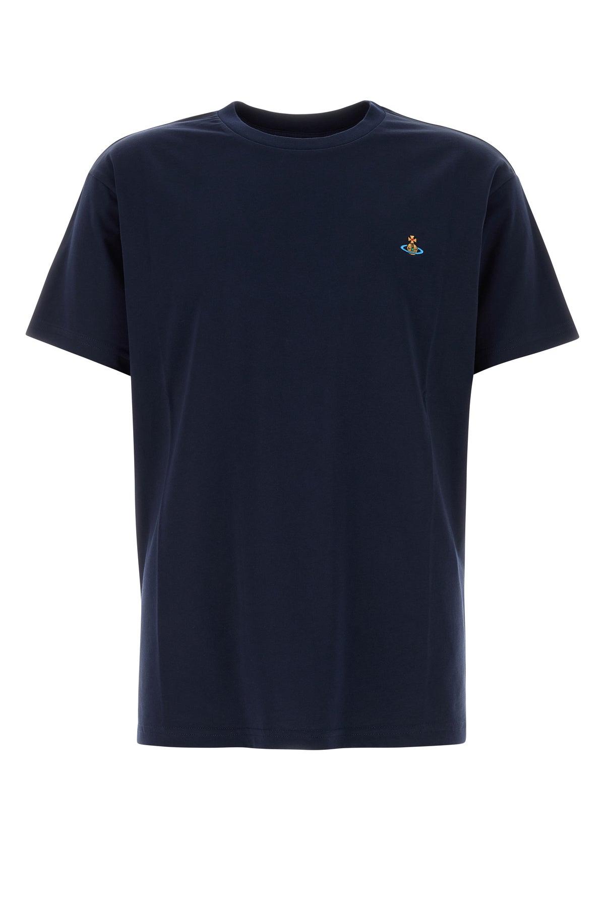 ミッドナイト ブルー コットン Tシャツ