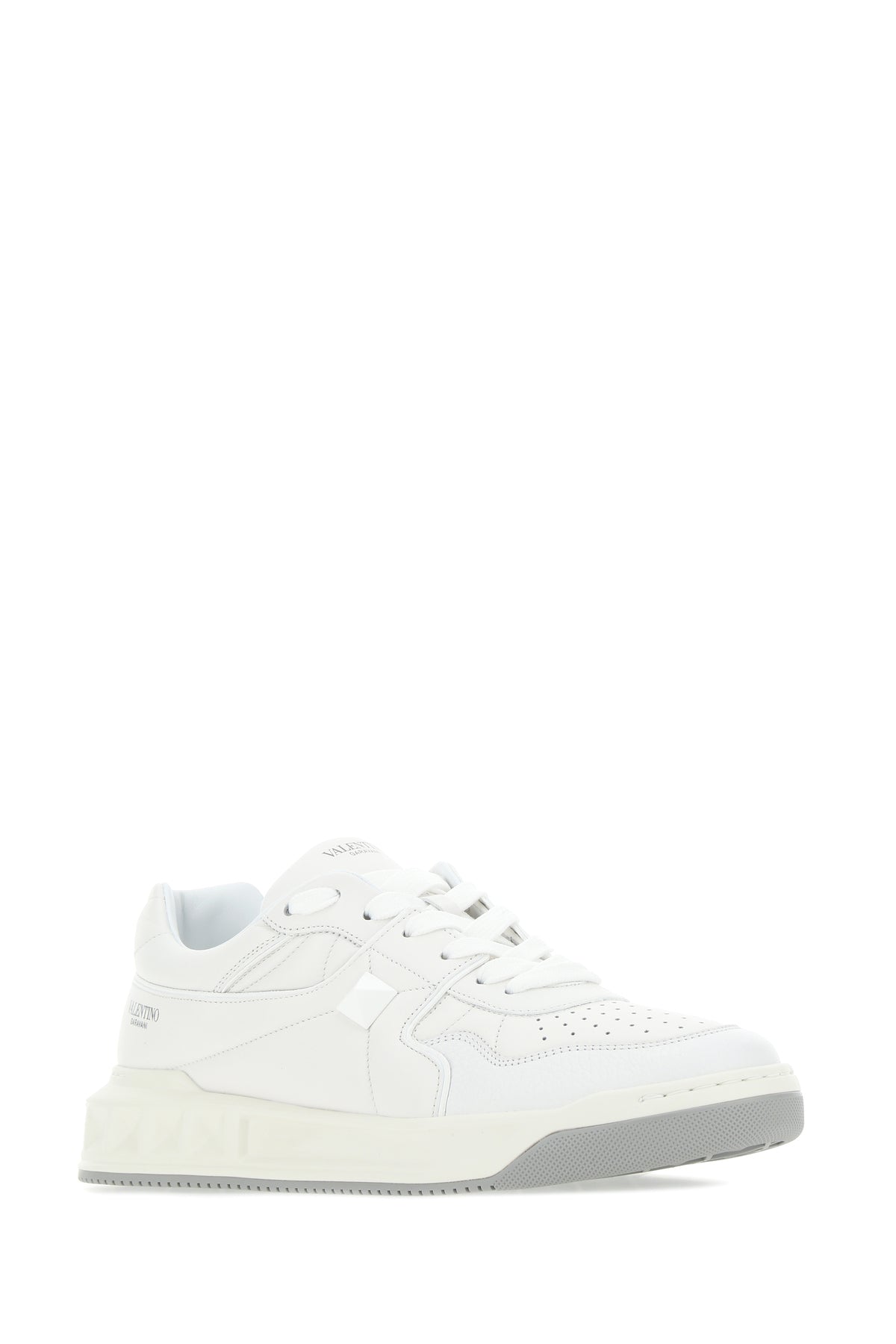 Valentino/ヴァレンティノ｜ホワイト ナッパ レザー ワン