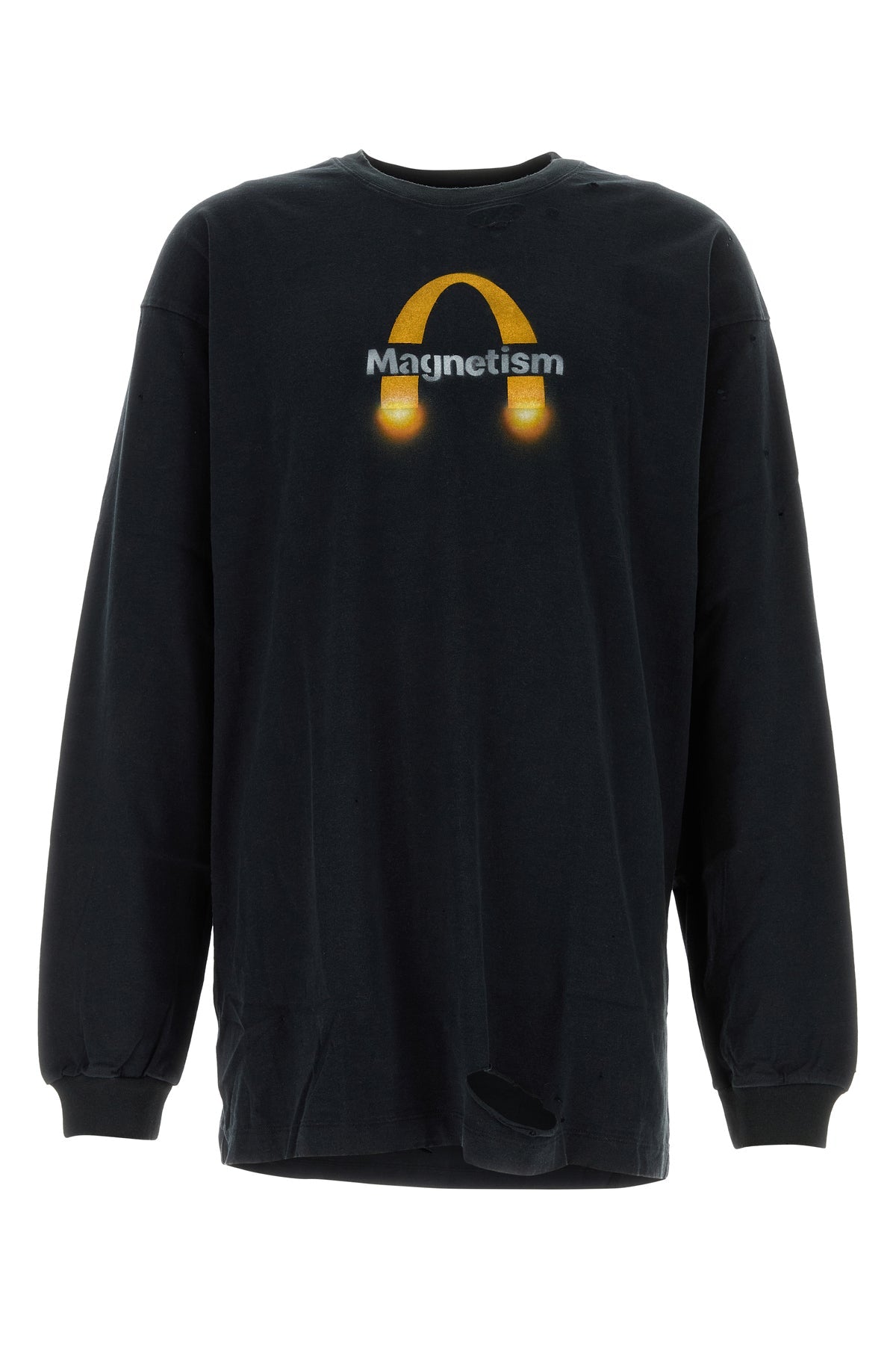 ブラック コットン Tシャツ
