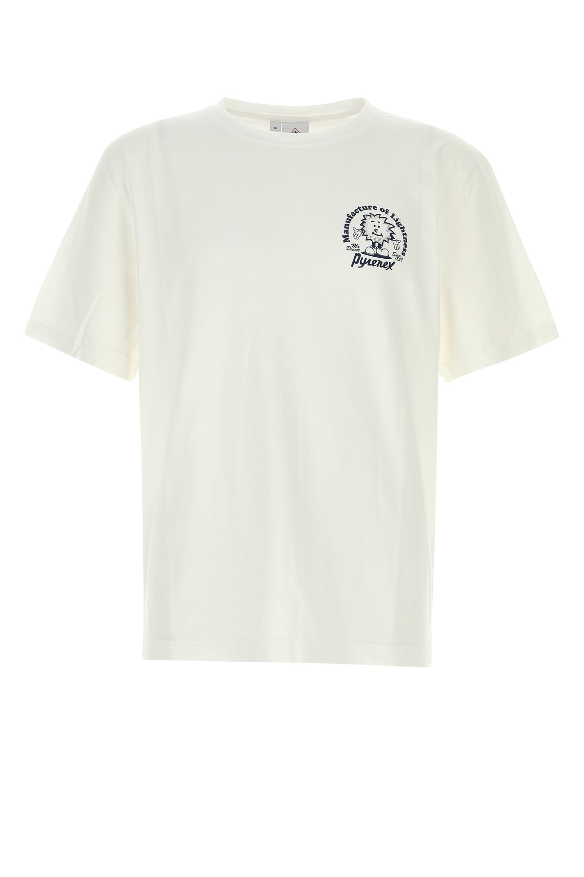 ホワイト ストレッチ コットン Tシャツ