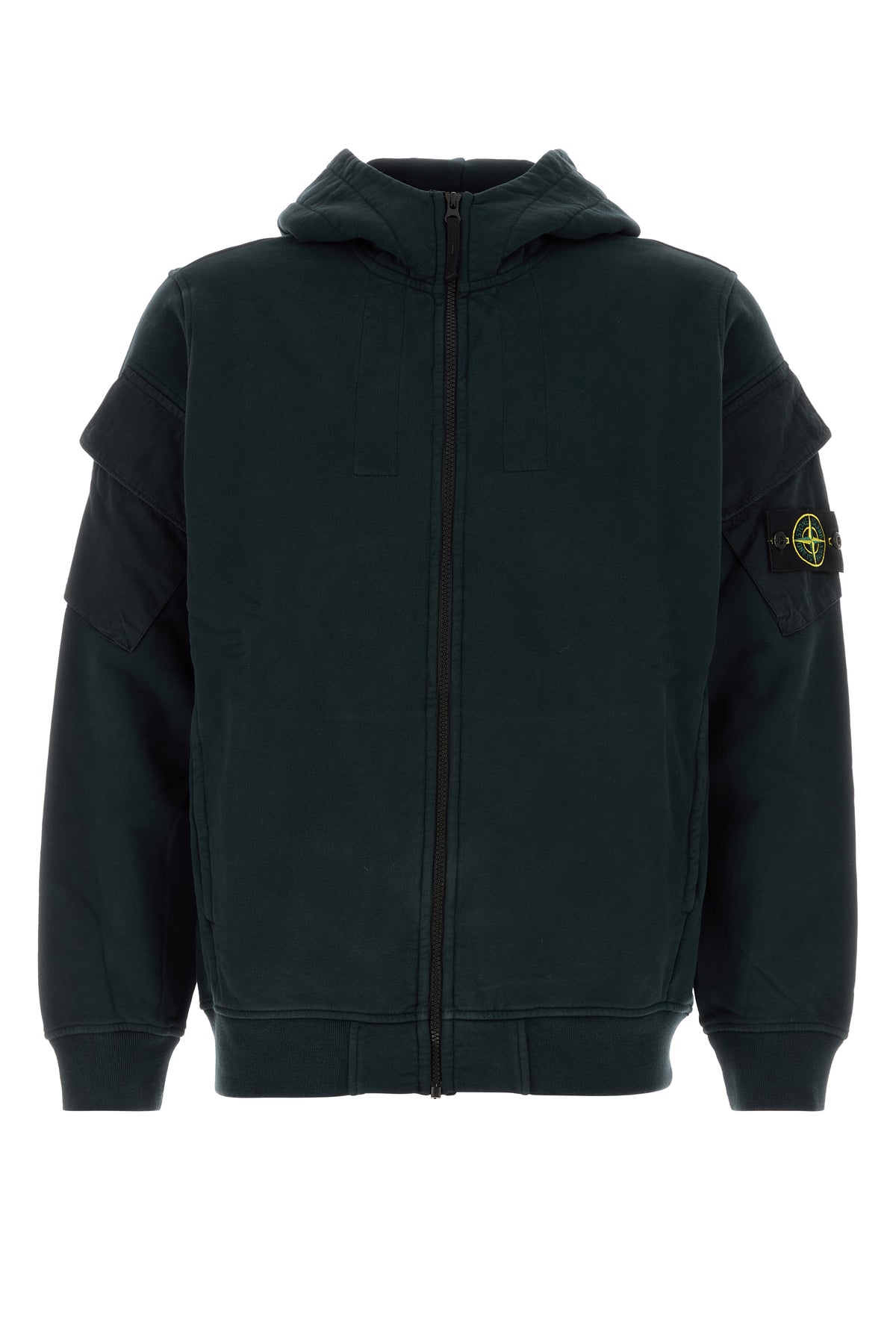(ストーンアイランド) スウェットシャツ 6100028 S0A20 V0029 Stone Island/ストーンアイランド|ブラック コットン