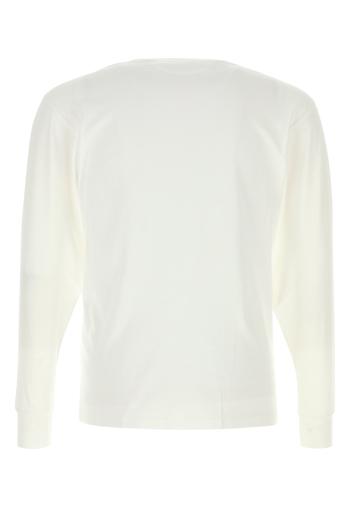 ホワイト ストレッチ コットン Tシャツ