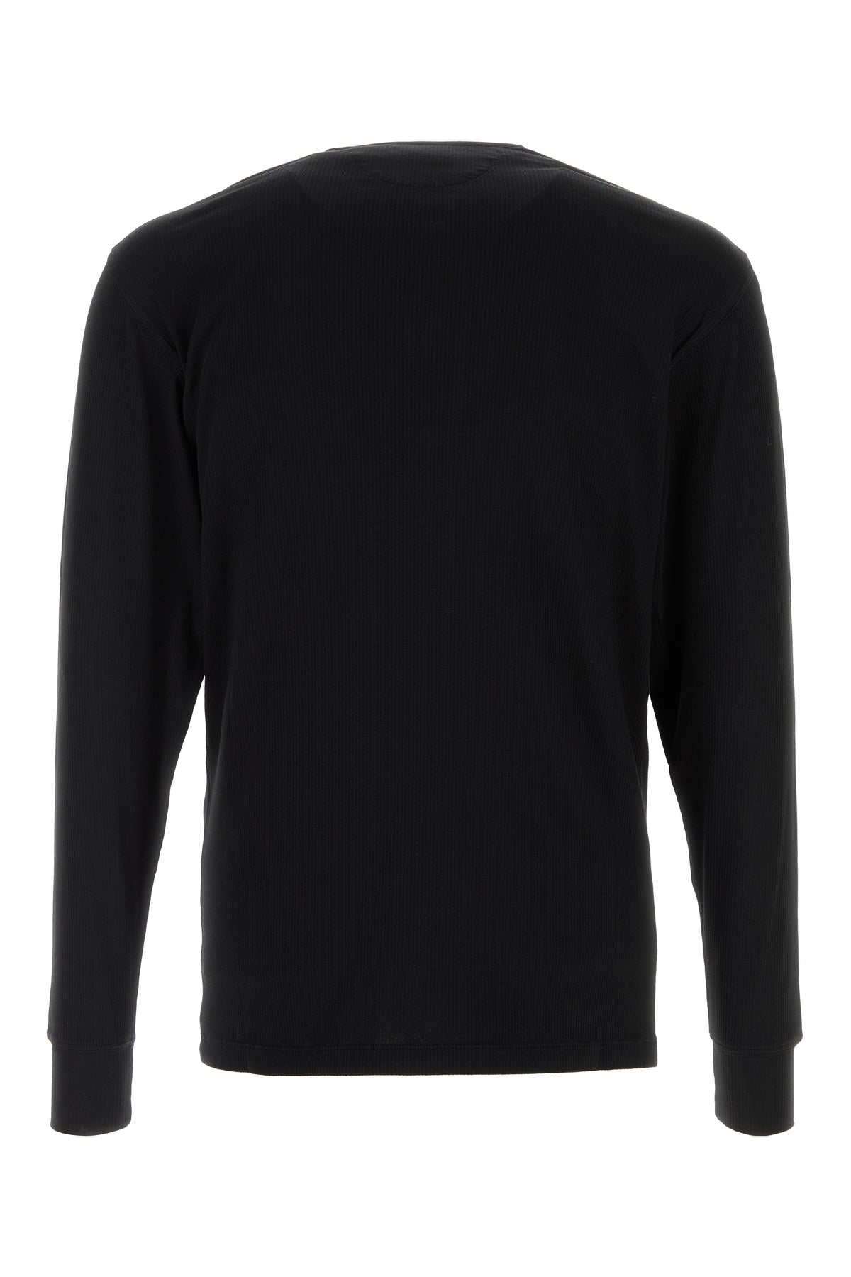 ブラック ストレッチ コットン Tシャツ