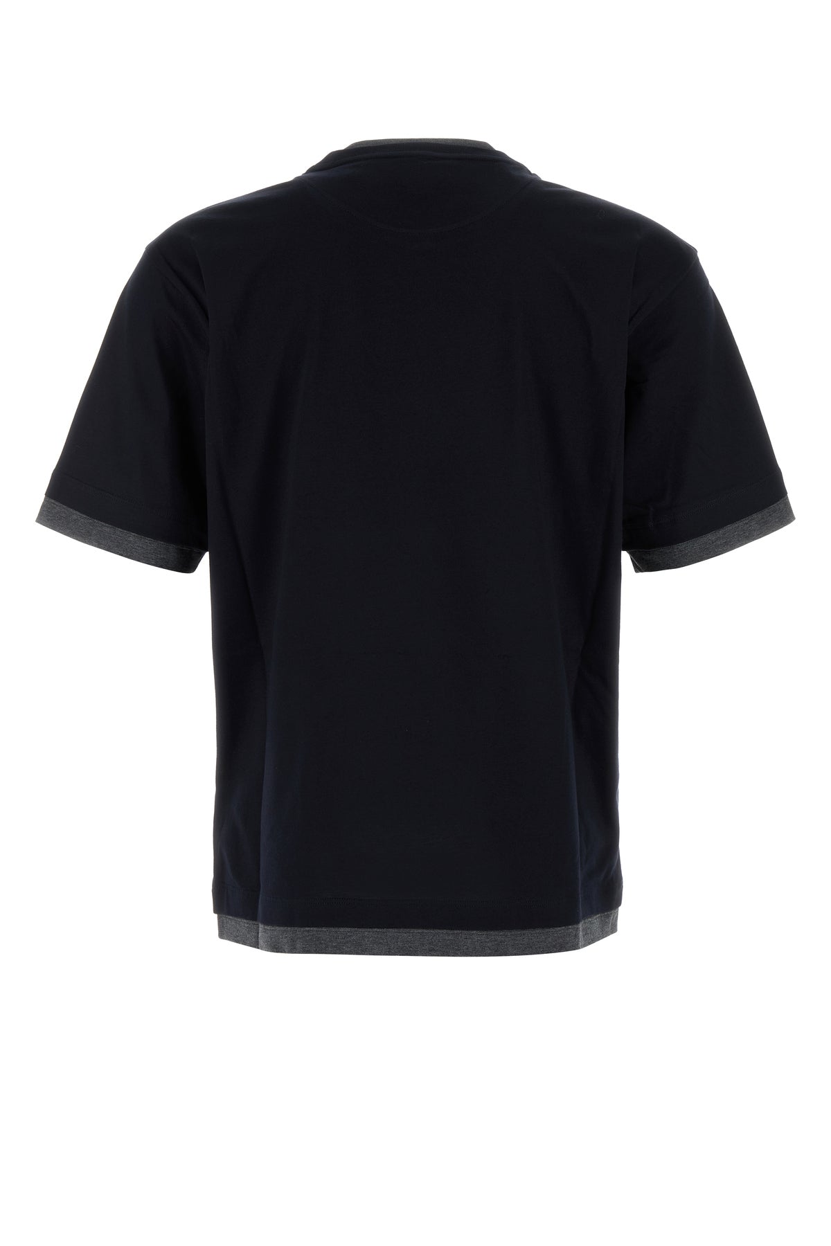 ミッドナイト ブルー コットン Tシャツ