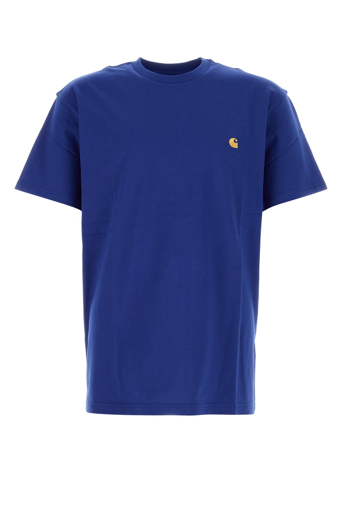 ブルー コットン Tシャツ