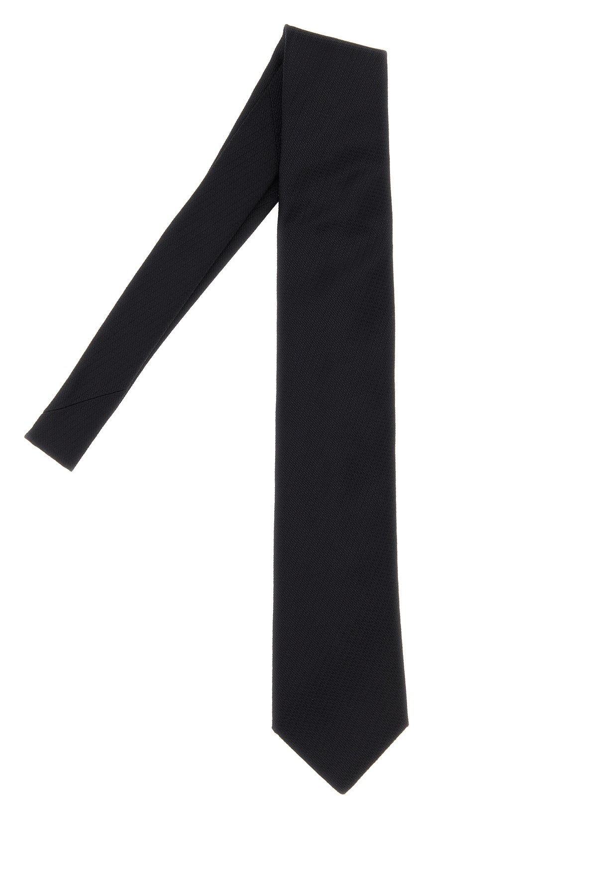 値下げ 美品 ブリオーニ シルクタイ Brioni/ブリオーニ｜ブラック シルク タイ