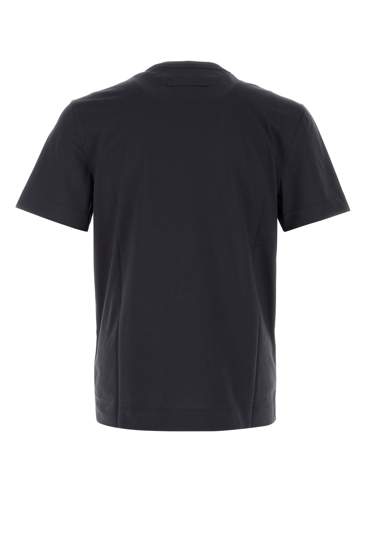 ダーク ブルー コットン Tシャツ