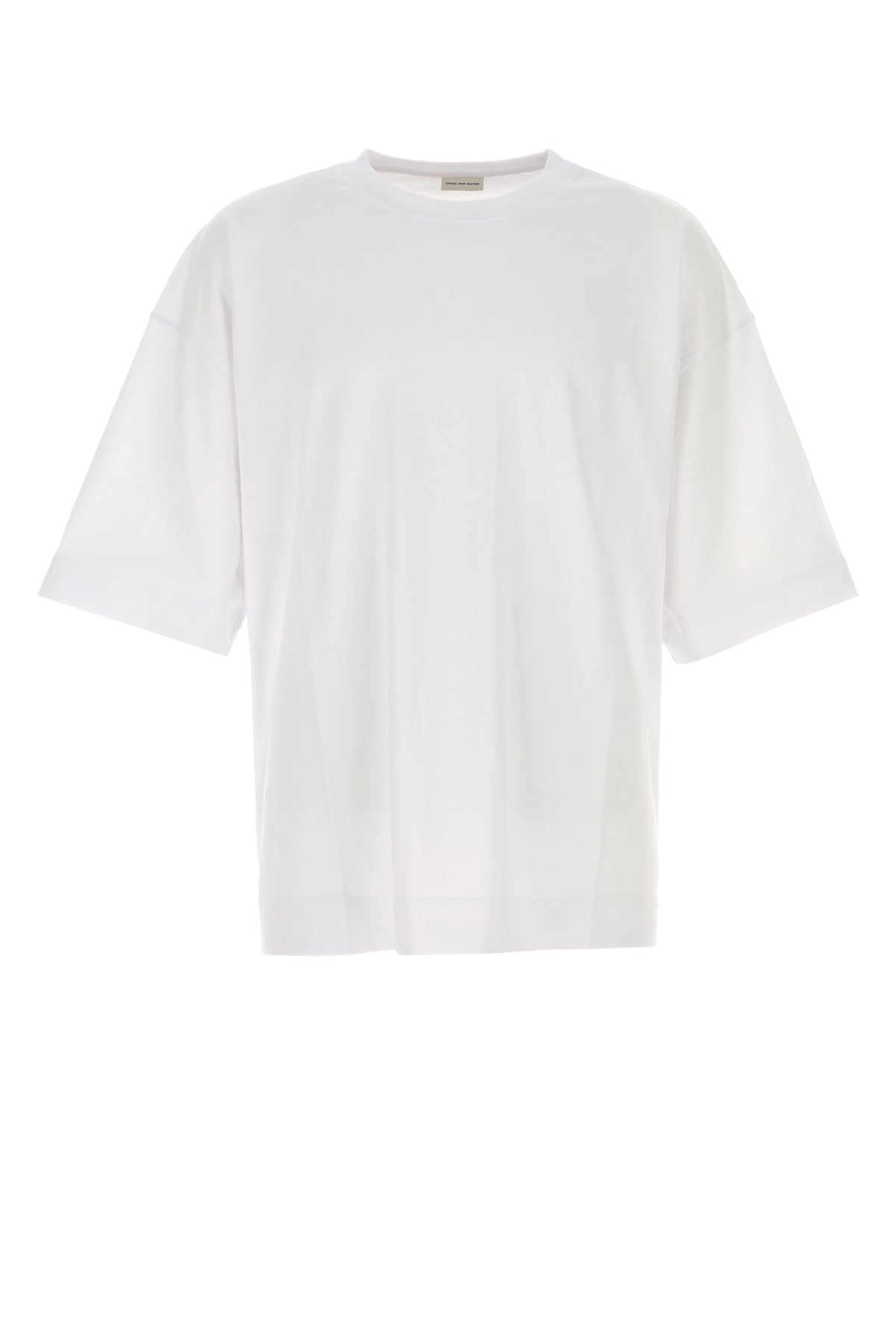 ブラック コットン オーバーサイズ Tシャツ