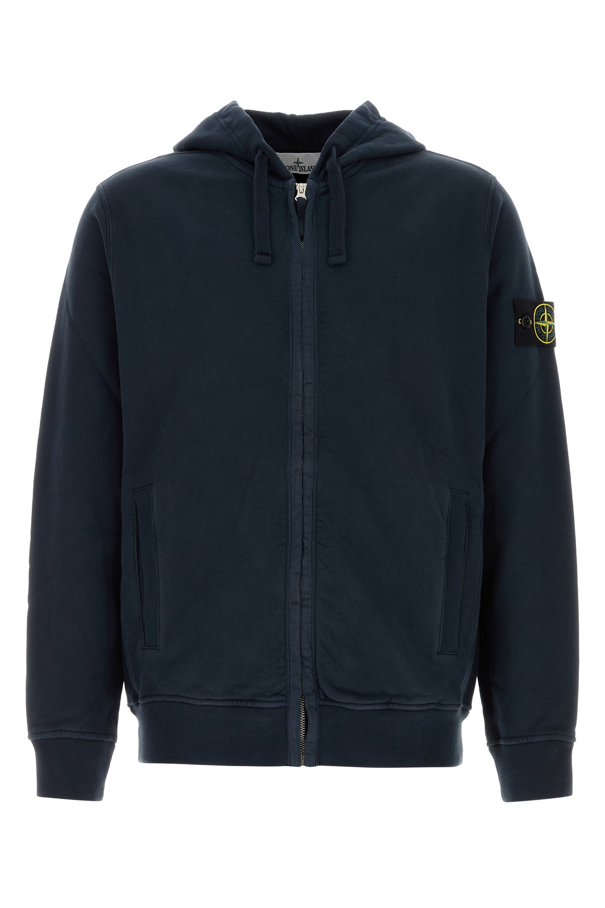 【STONE 】フーディ コットン スウェットシャツ☆関税込 STONE ISLAND - 638X5 COTTON FLEECE_STONE ISLAND MARINA